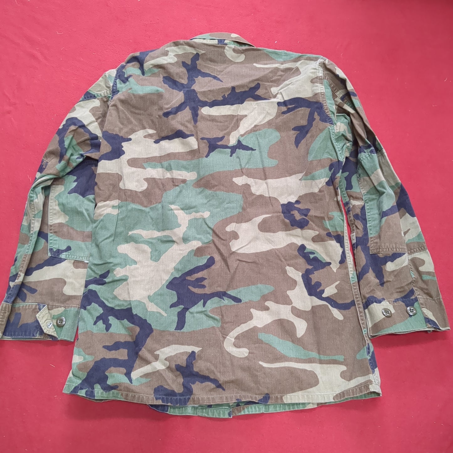 US Army US Army MEDIUM LONG Uniform Top BDU Woodland Pattern (10CR ca8-9)