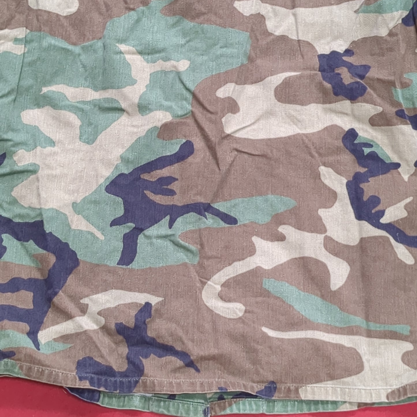 US Army US Army MEDIUM LONG Uniform Top BDU Woodland Pattern (10CR ca8-9)
