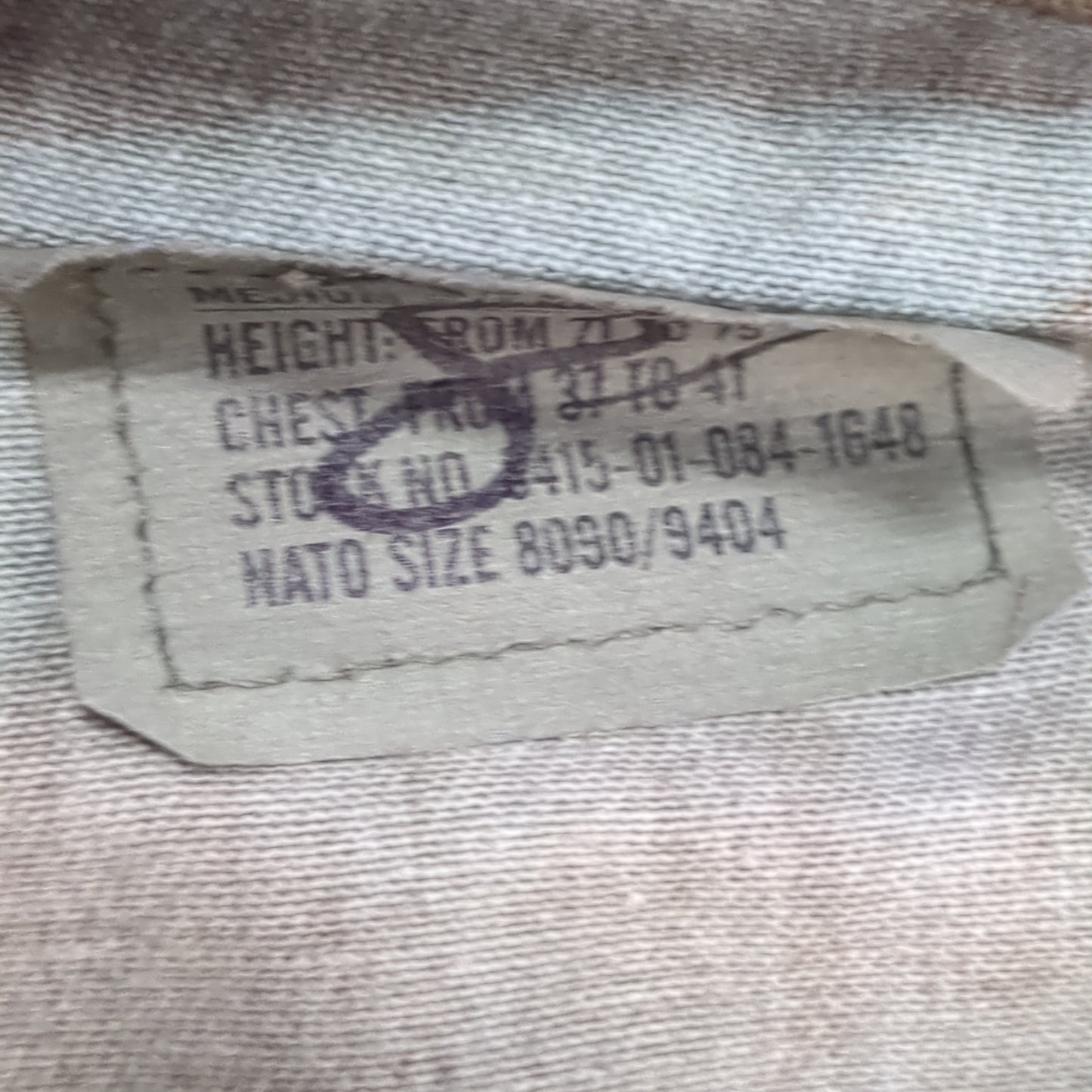 US Army US Army MEDIUM LONG Uniform Top BDU Woodland Pattern (10CR ca8-15)