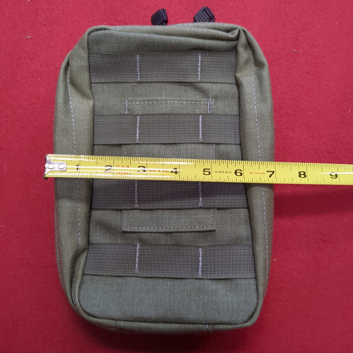 US Army M50 Gas Mask Respirator Filter Accessory Pouch, Molle II Excellent Condition (cbrn2 ac02-AUG276)