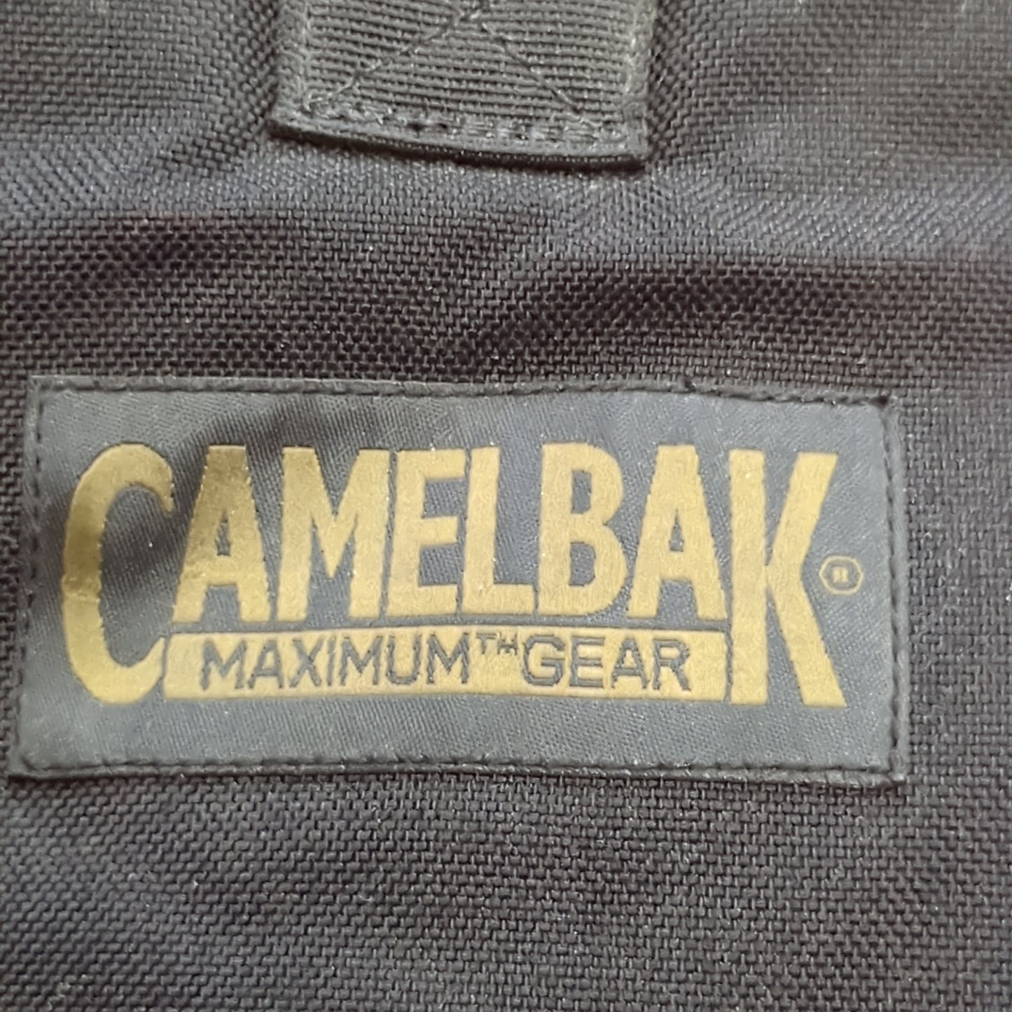 NOS Camelback Maximum Gear Hydration carrier Only* Cordura Black (08o- db01-AUG296)