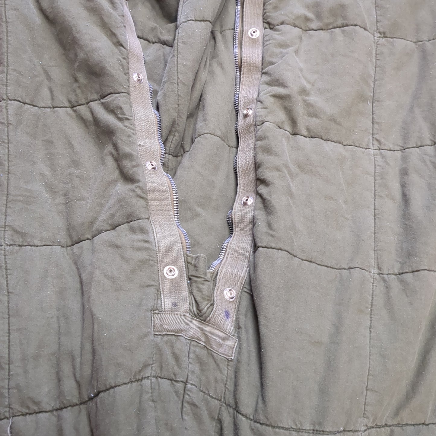 RARE 1959 Dutch Layered Sleeping Bag Slaapzak M58 W/ Internal And External Sleeping Bag Binnenslaapzak Military Surplus KL Leger (BA05-AUG333)