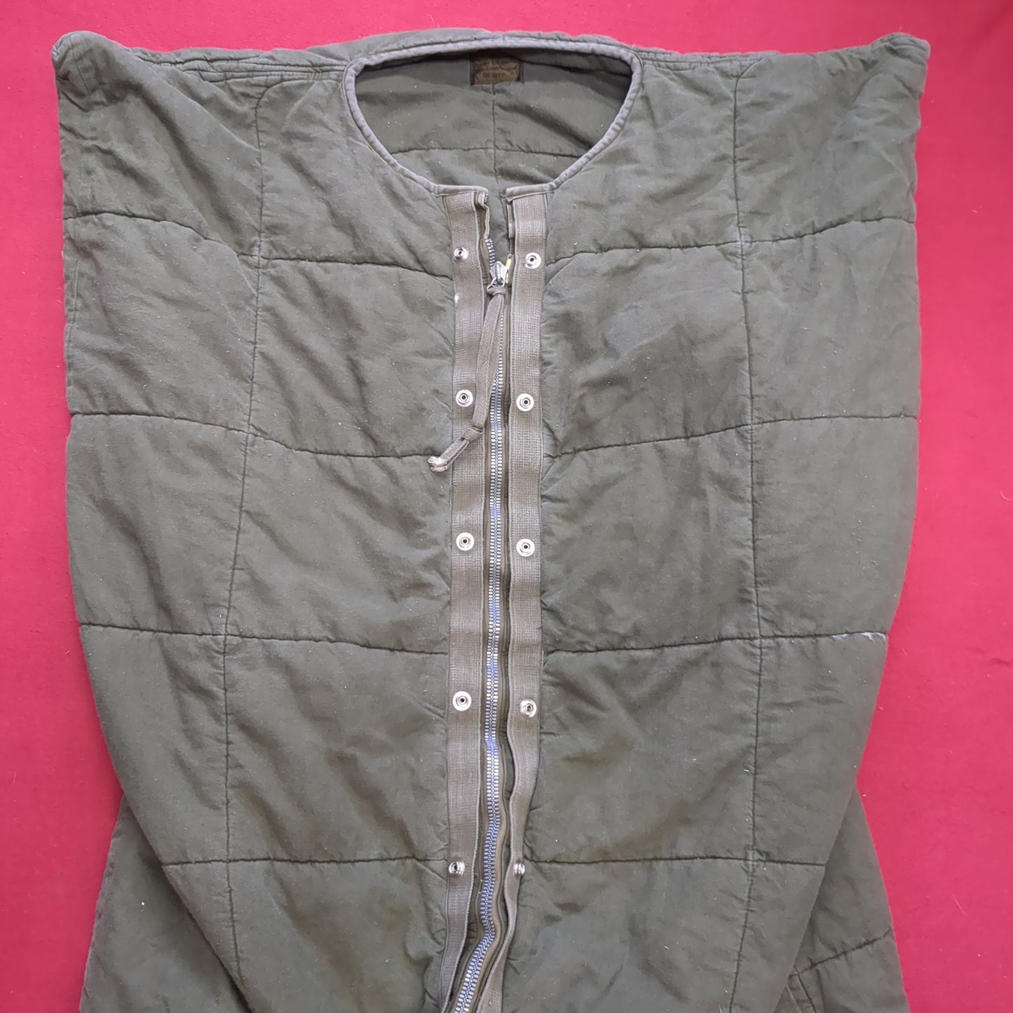 RARE 1959 Dutch Layered Sleeping Bag Slaapzak M58 W/ Internal And External Sleeping Bag Binnenslaapzak Military Surplus KL Leger (BA05-AUG333)