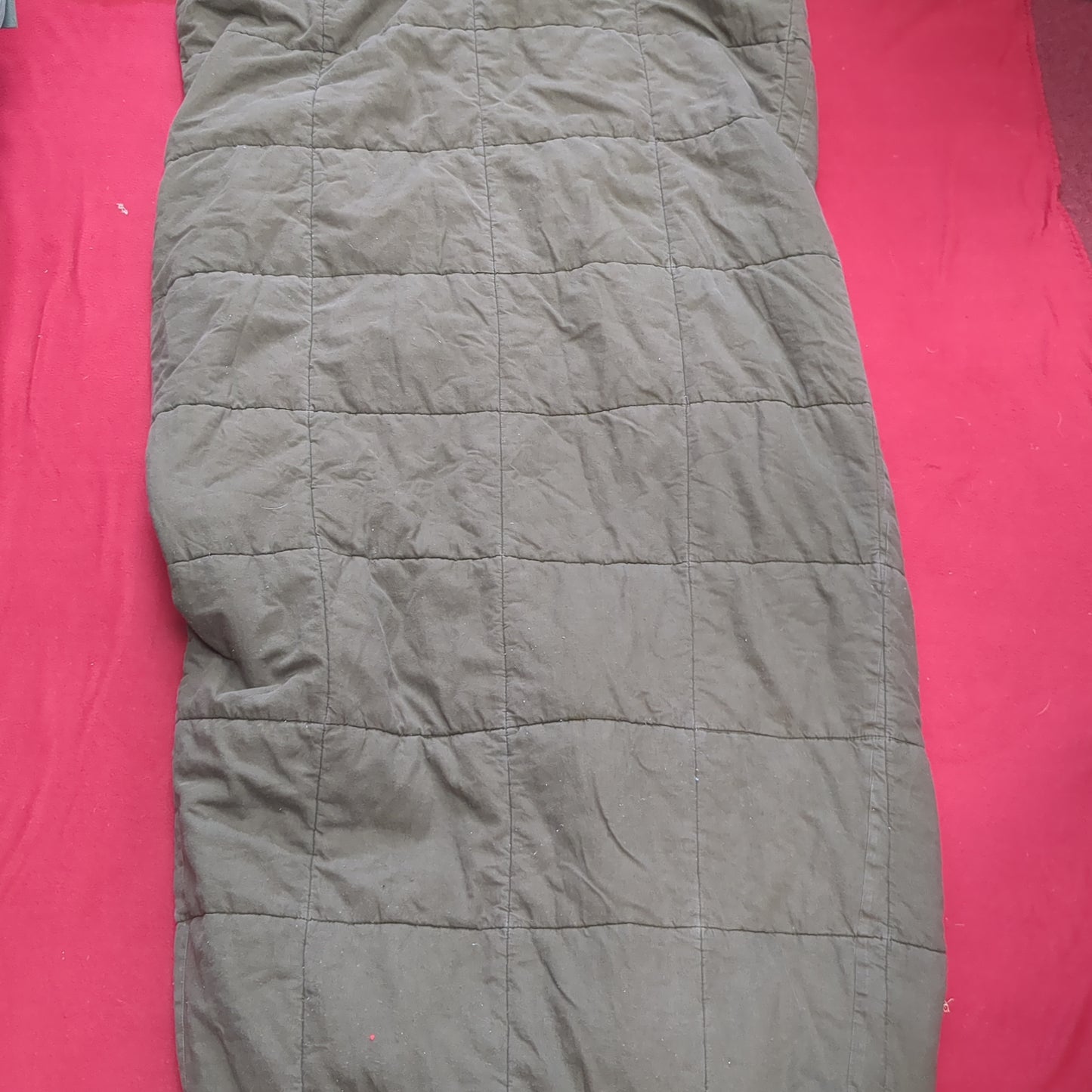RARE 1959 Dutch Layered Sleeping Bag Slaapzak M58 W/ Internal And External Sleeping Bag Binnenslaapzak Military Surplus KL Leger (BA05-AUG333)