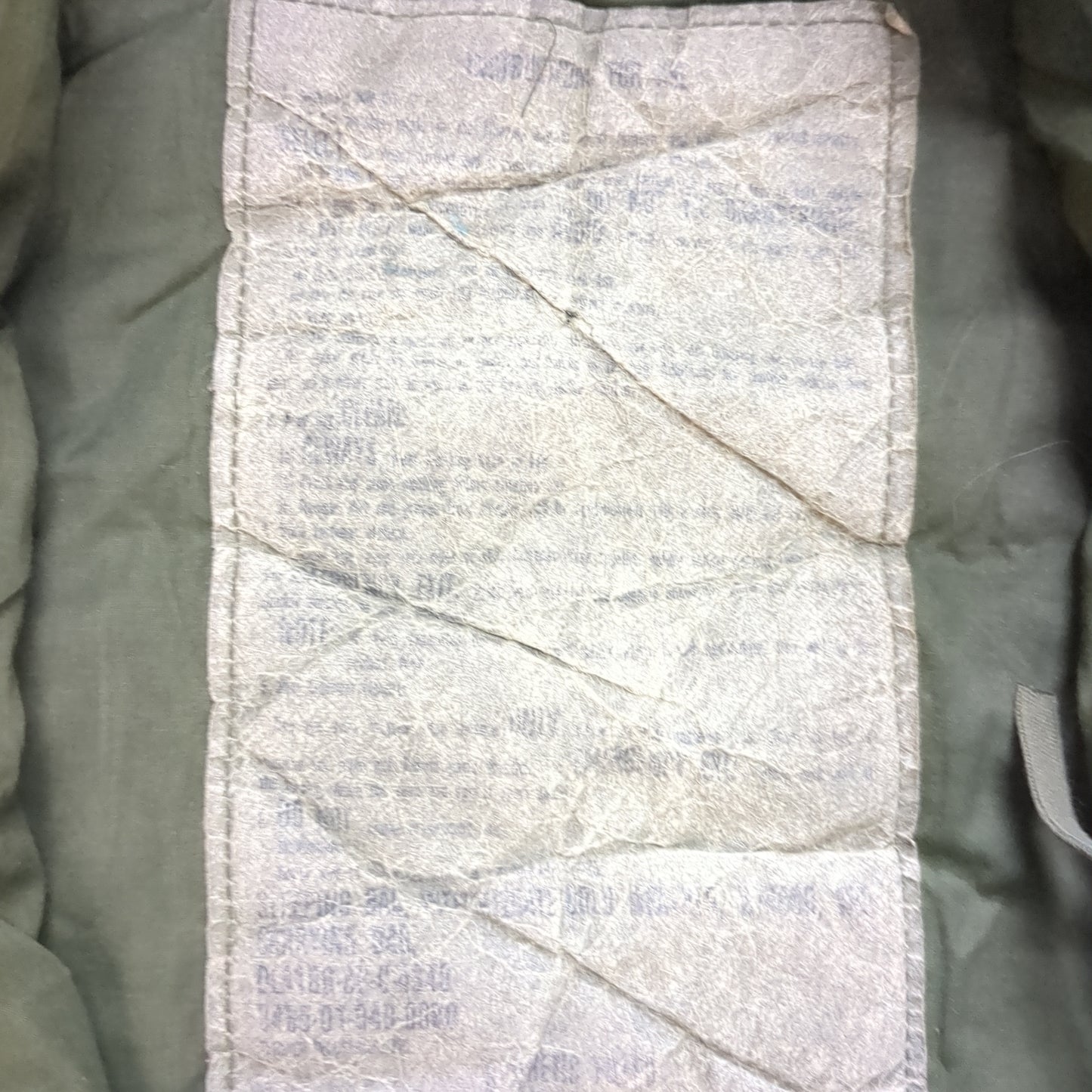 1980s USGI Intermediate Cold Weather Sleeping Bag Olive Green OD (15cc-AUG334)