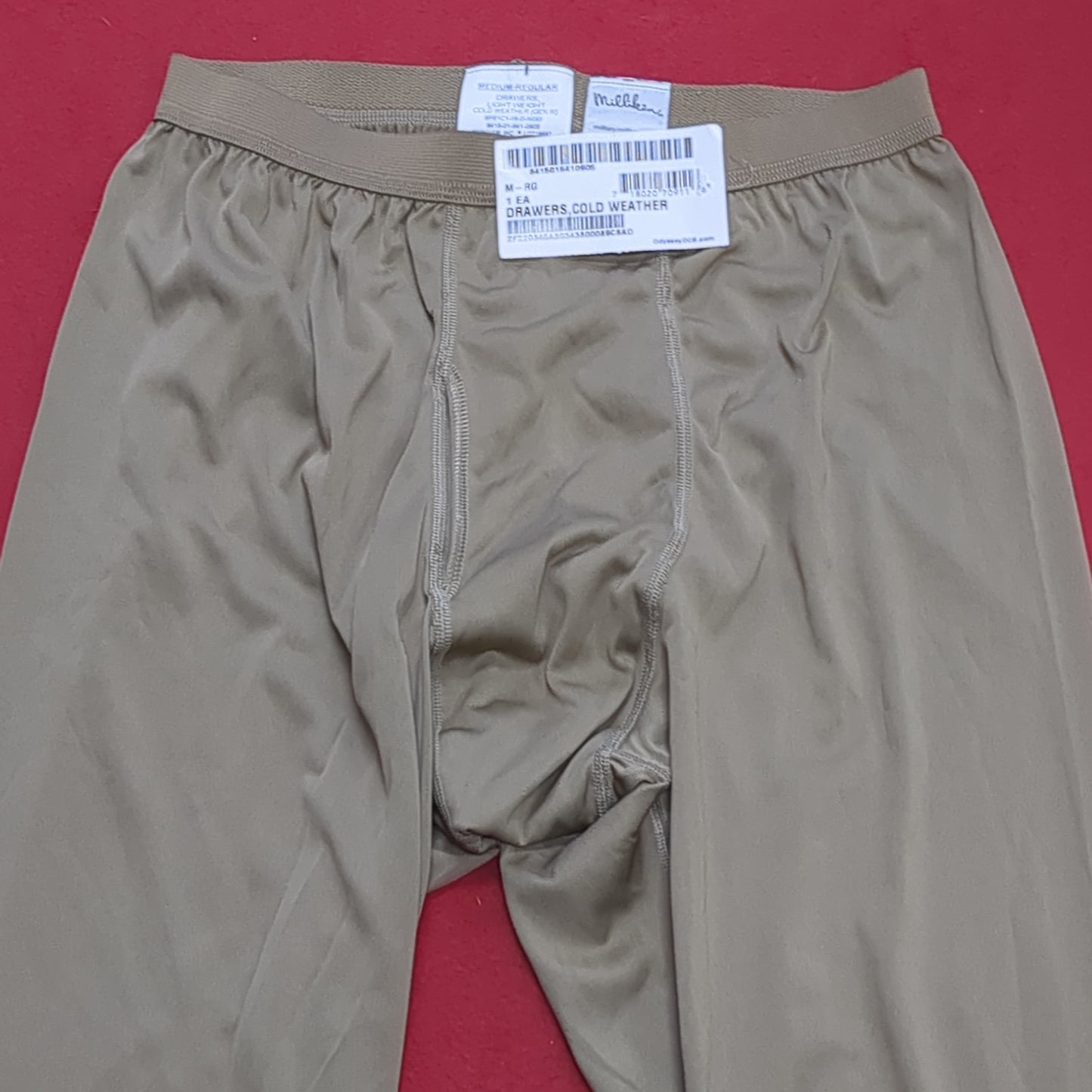 NWT US Army Coyote Medium Regular Silks Gen III Level 1 Cold Weather Pants Bottom (fa07-AUG357)