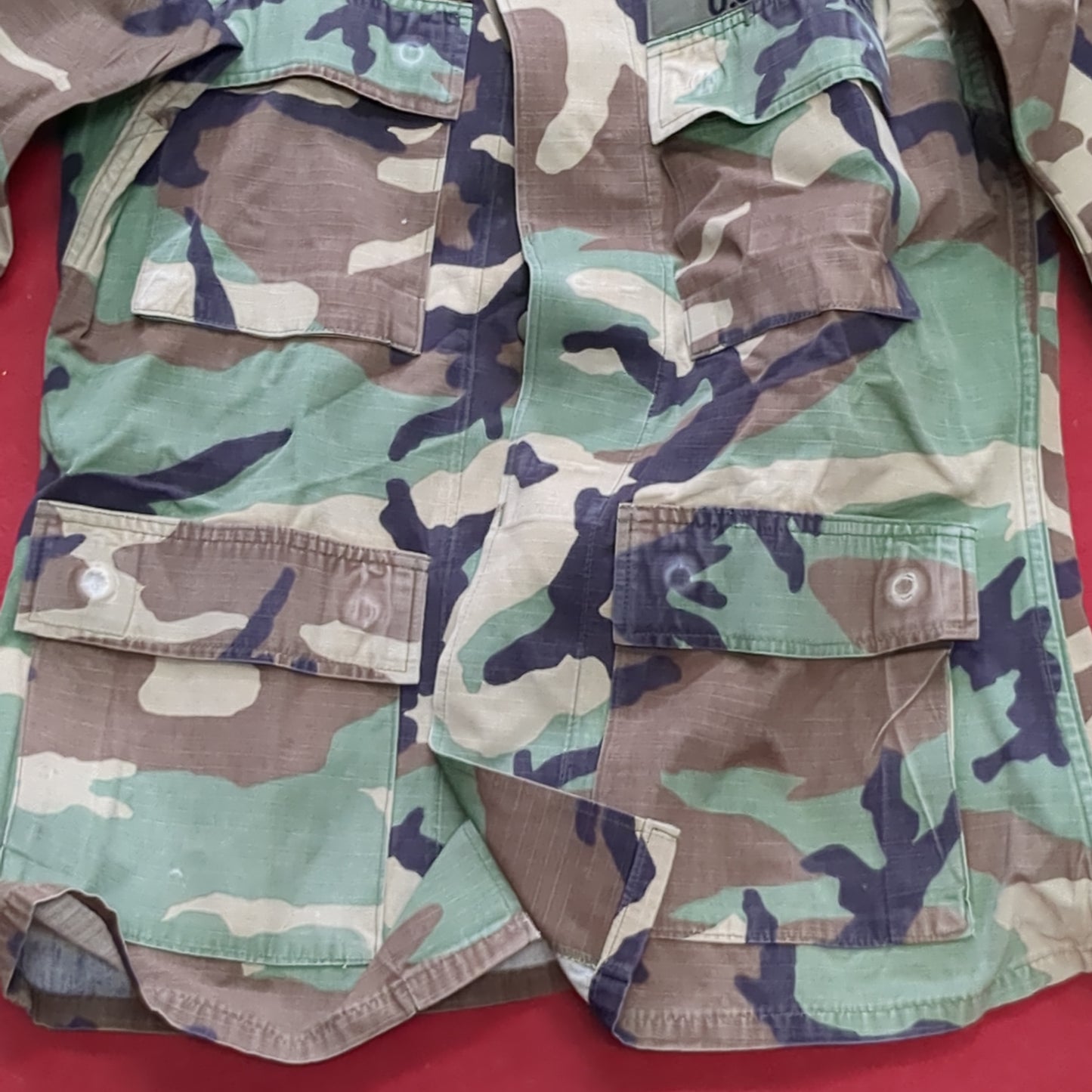 US Army US Army SMALL REGULAR Uniform Top BDU Woodland Pattern (09CR cb5-7)