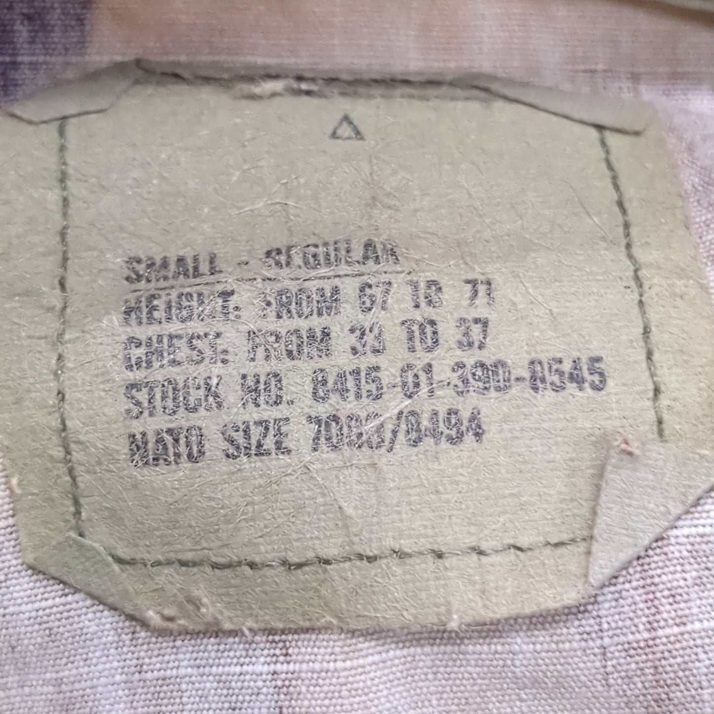US Army US Army SMALL REGULAR Uniform Top BDU Woodland Pattern (09CR cb5-7)