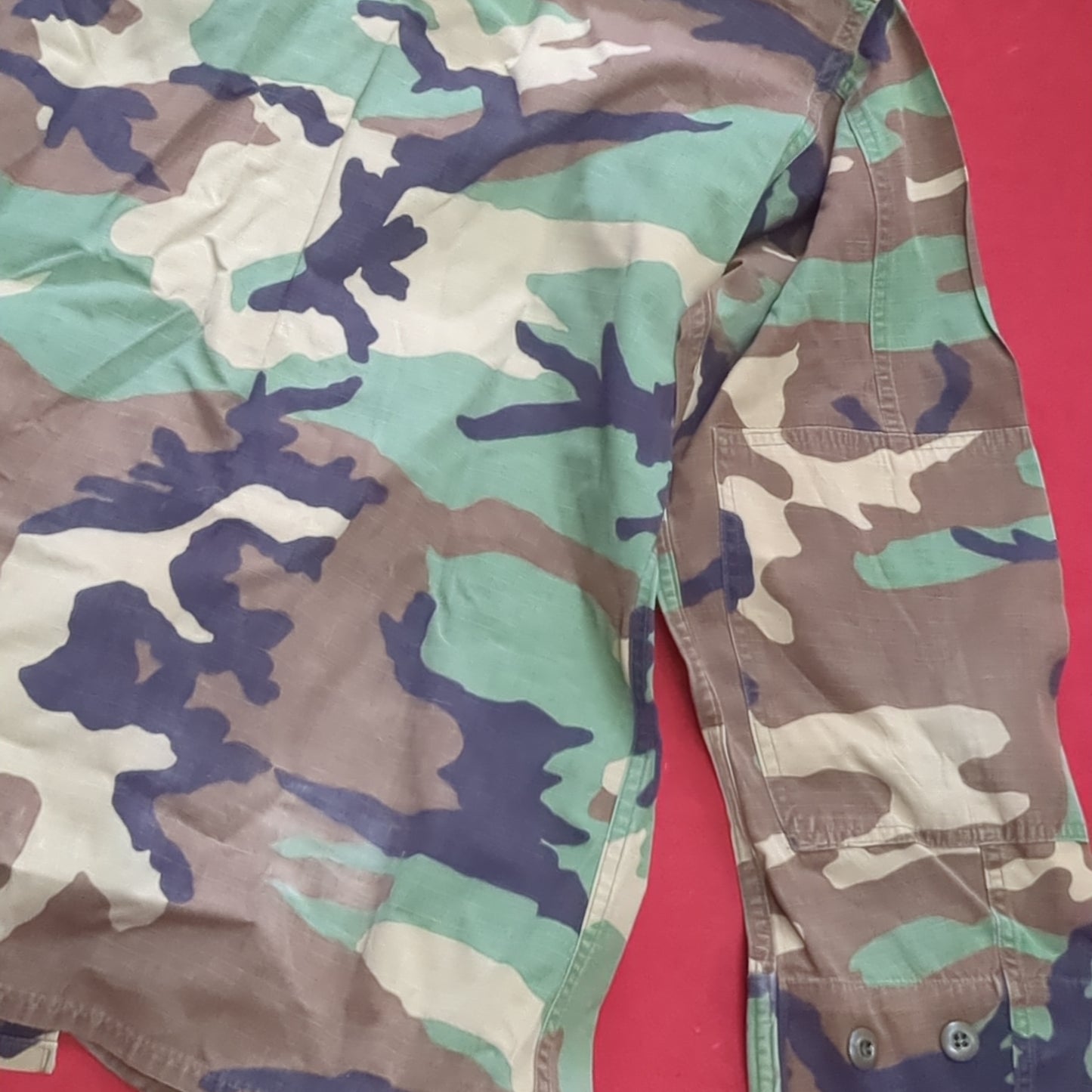 US Army US Army SMALL REGULAR Uniform Top BDU Woodland Pattern (09CR cb5-7)