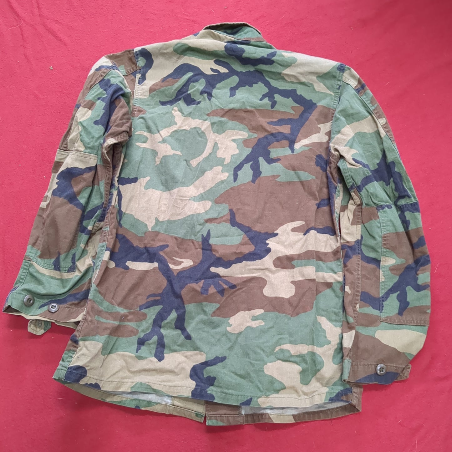US Army SMALL REGULAR Uniform Top BDU Woodland Pattern (09CR cb5-6)