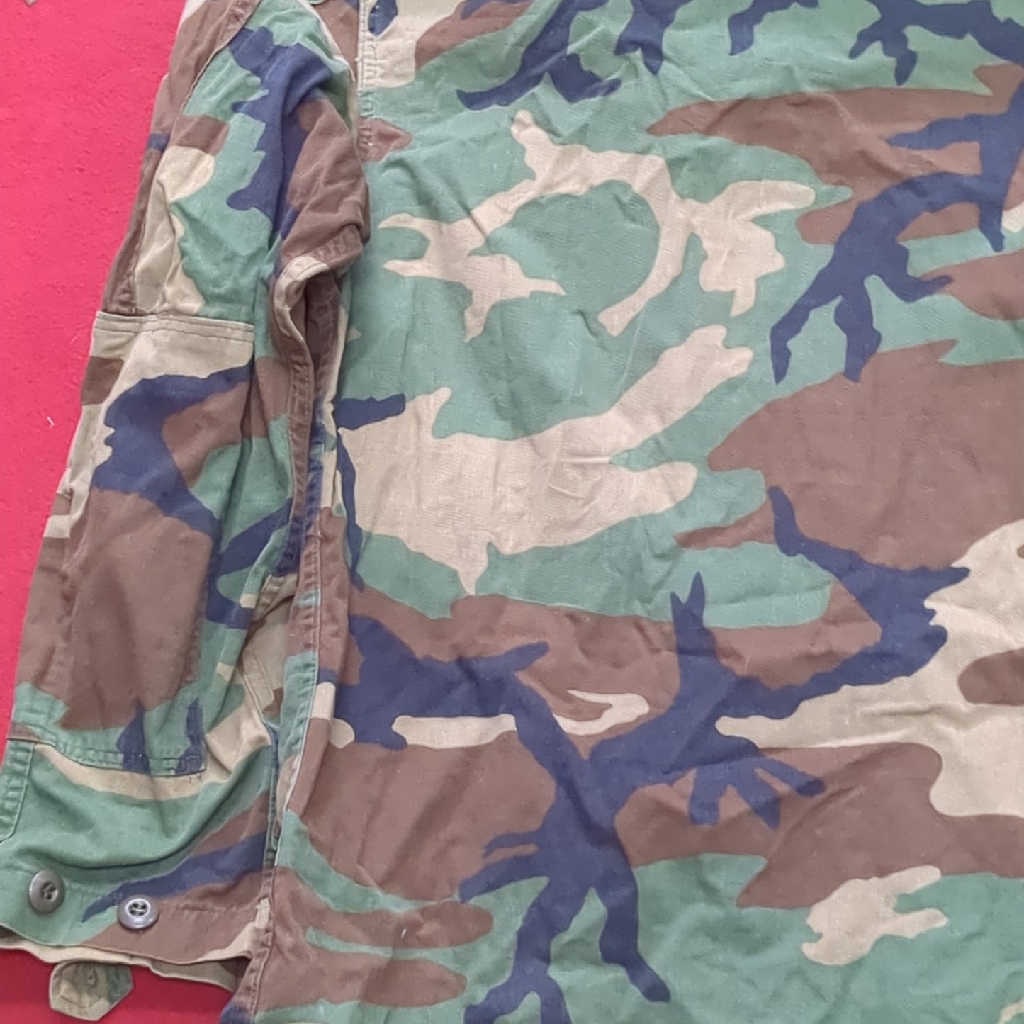 US Army SMALL REGULAR Uniform Top BDU Woodland Pattern (09CR cb5-6)