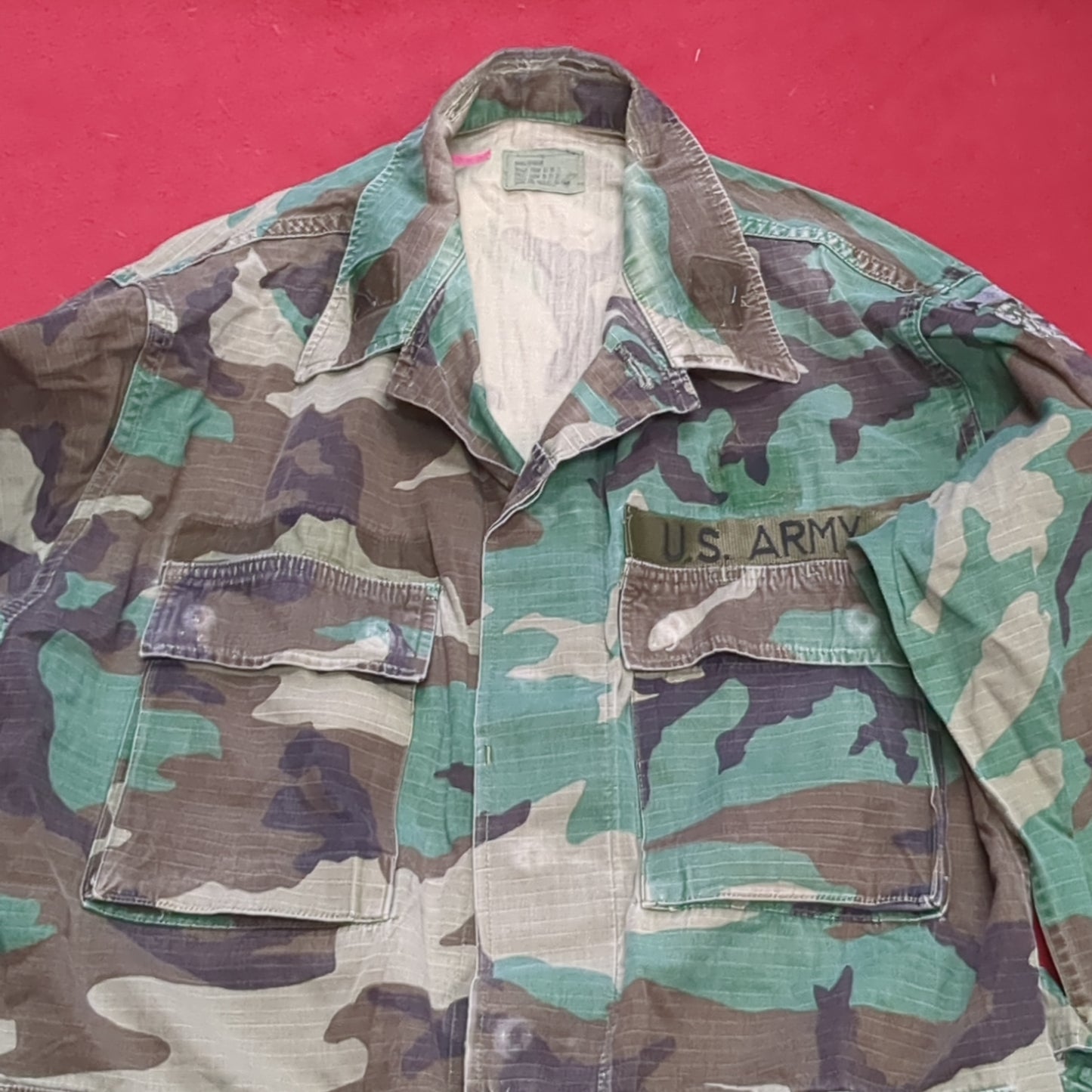 US Army US Army SMALL REGULAR Uniform Top BDU Woodland Pattern (09CR cb5-10)