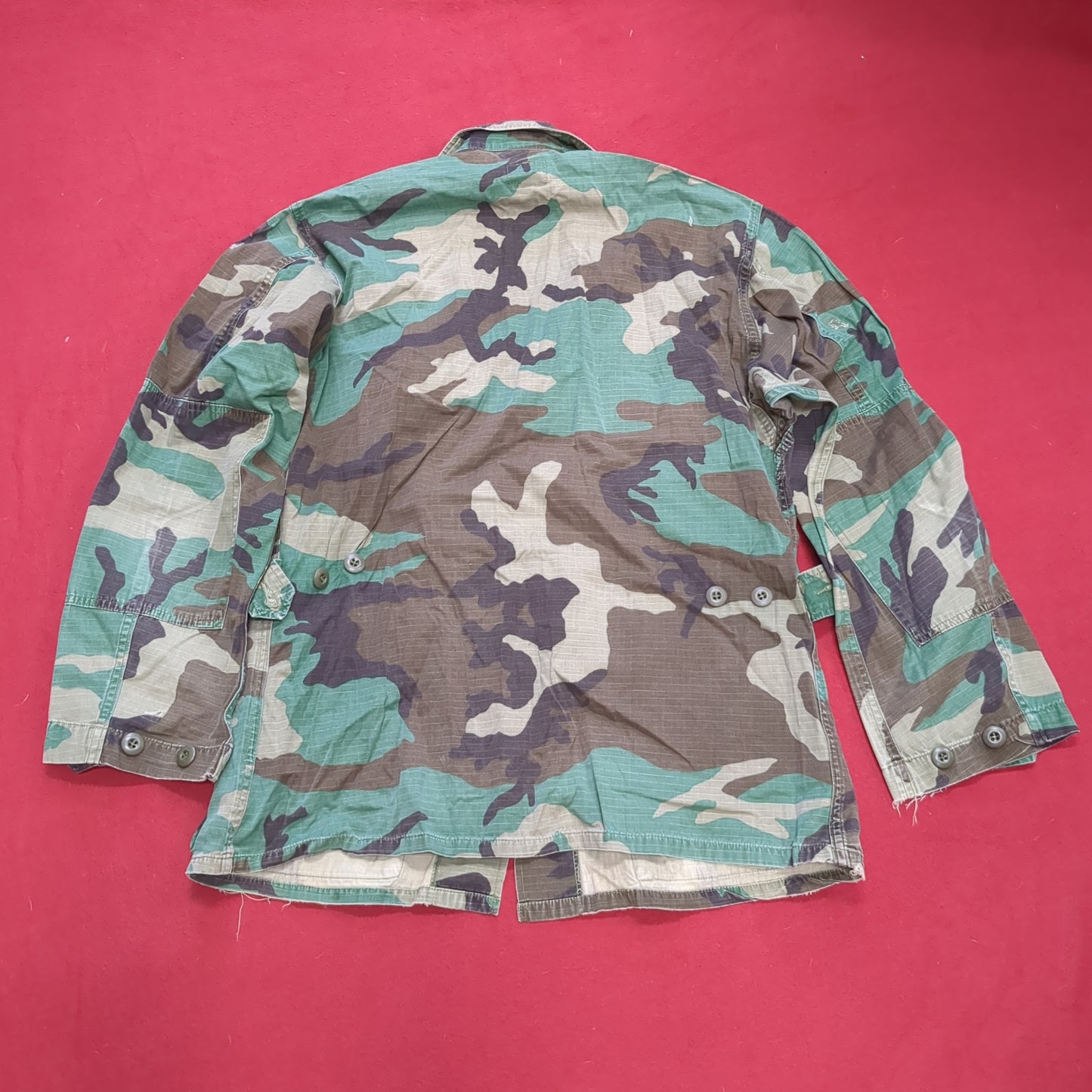 US Army US Army SMALL REGULAR Uniform Top BDU Woodland Pattern (09CR cb5-10)