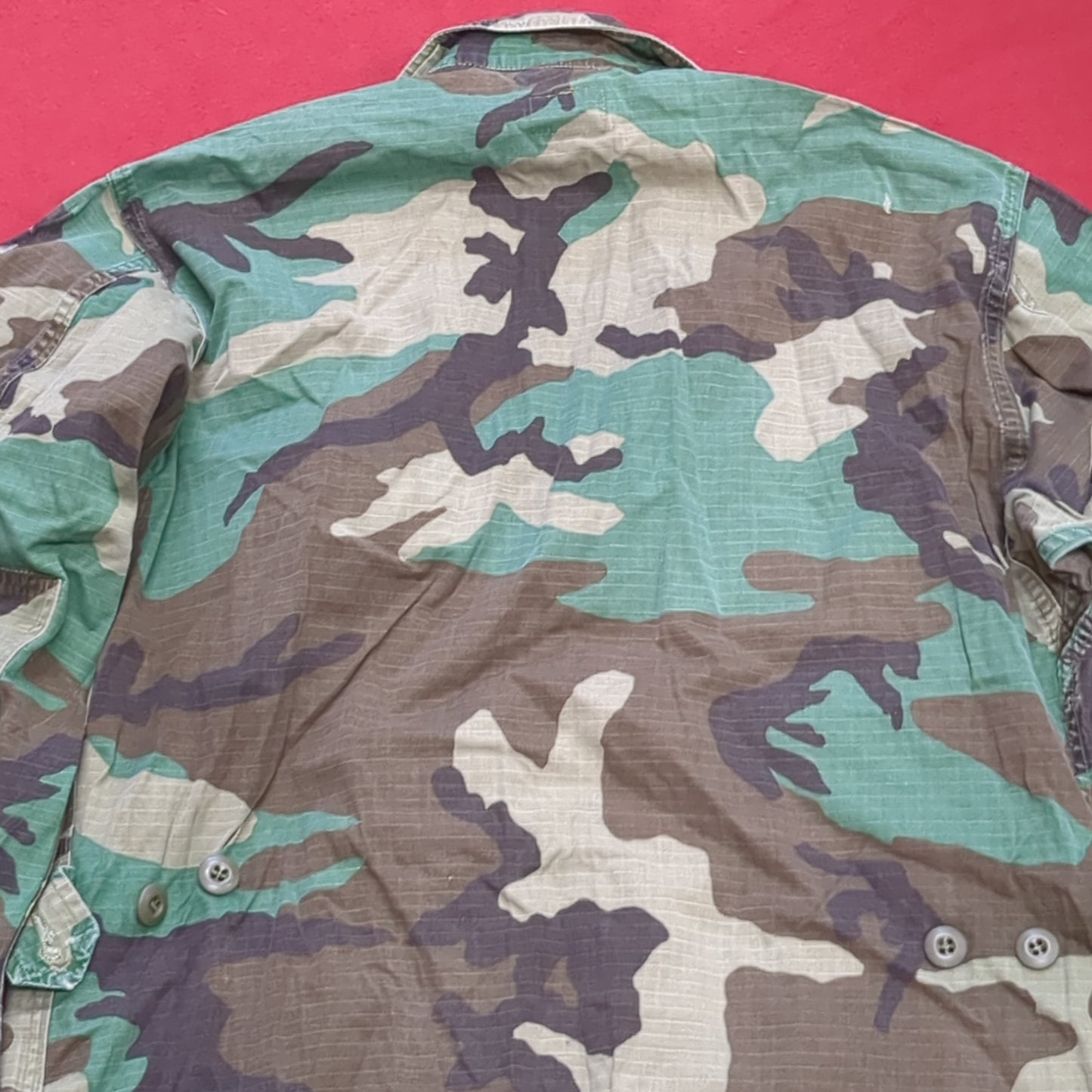 US Army US Army SMALL REGULAR Uniform Top BDU Woodland Pattern (09CR cb5-10)