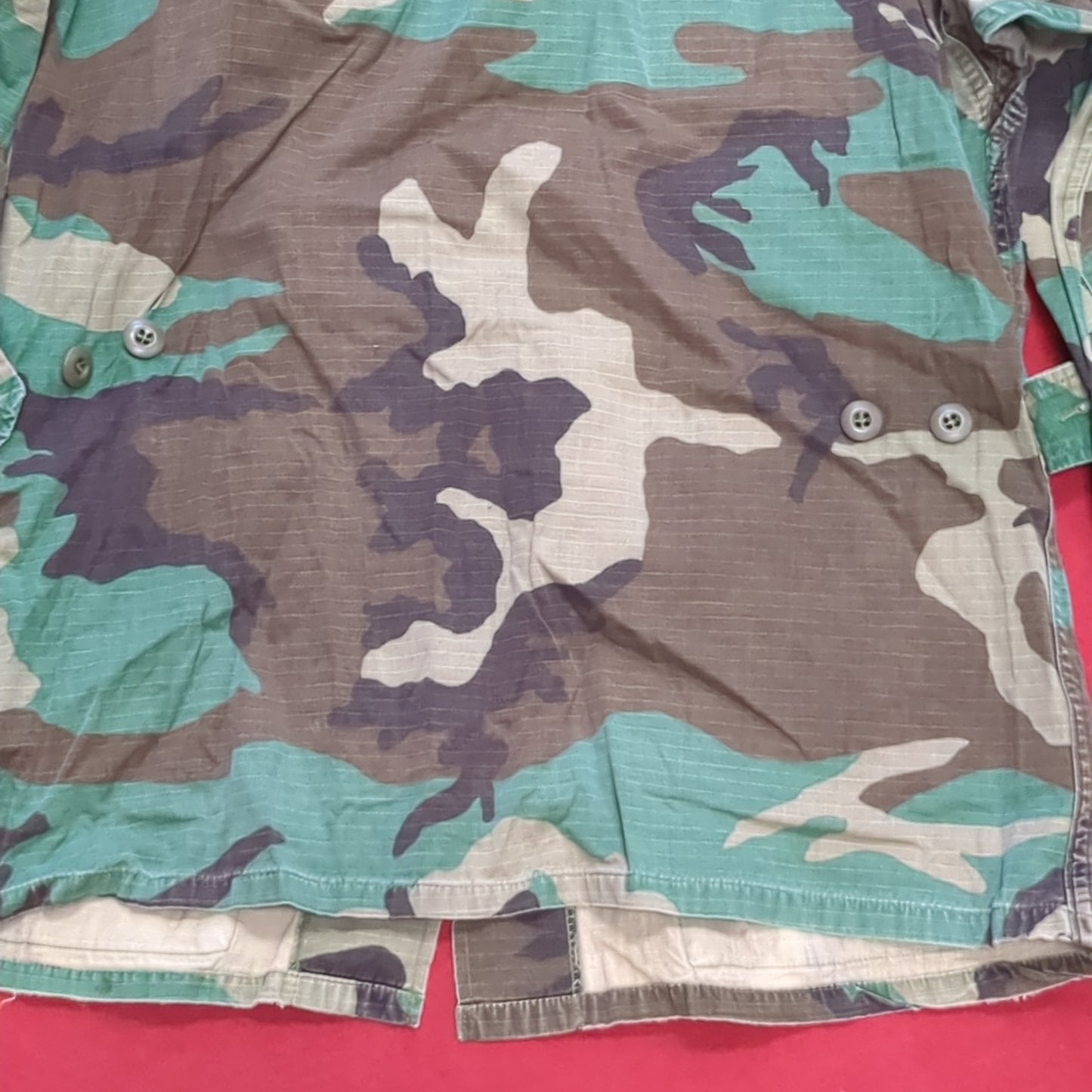 US Army US Army SMALL REGULAR Uniform Top BDU Woodland Pattern (09CR cb5-10)