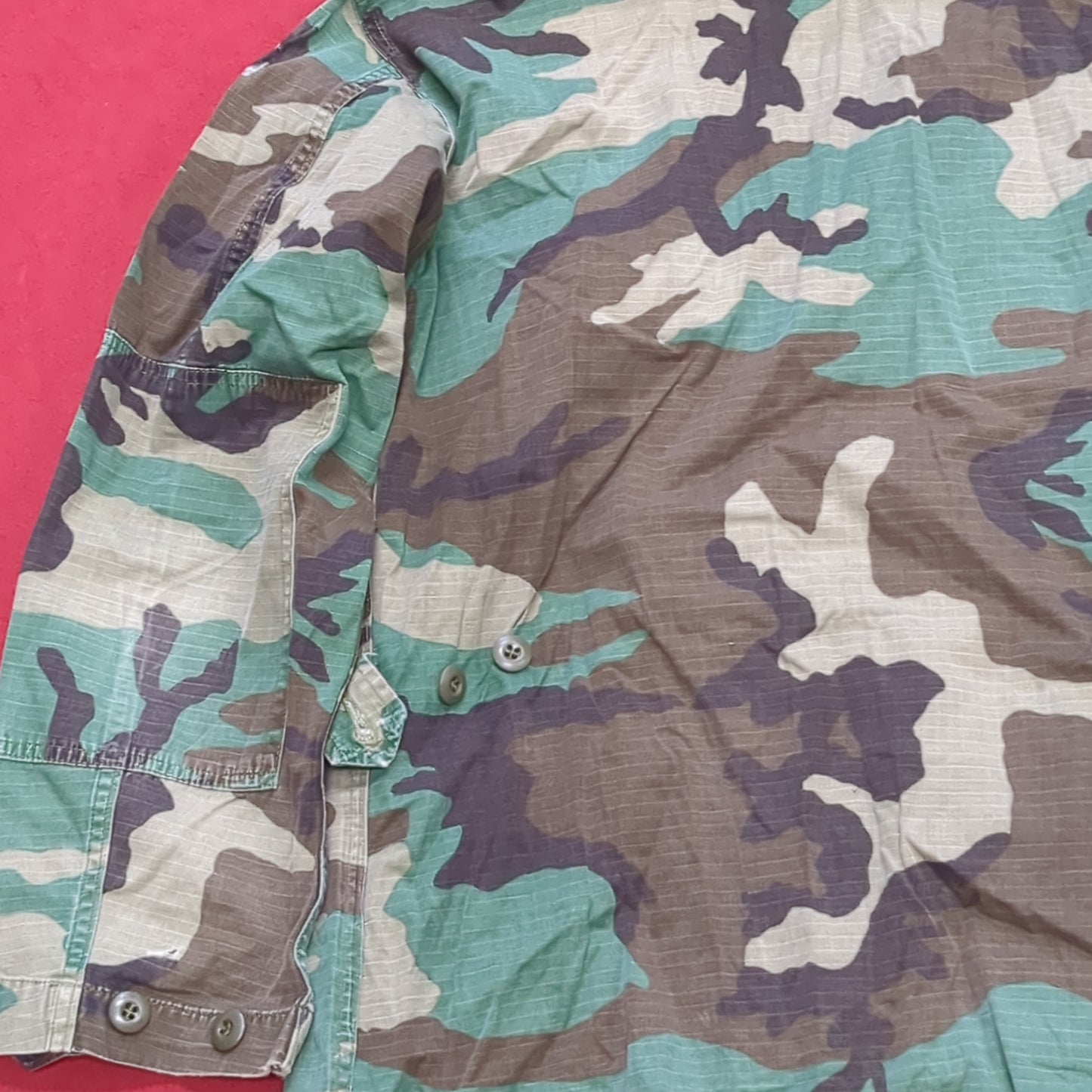 US Army US Army SMALL REGULAR Uniform Top BDU Woodland Pattern (09CR cb5-10)