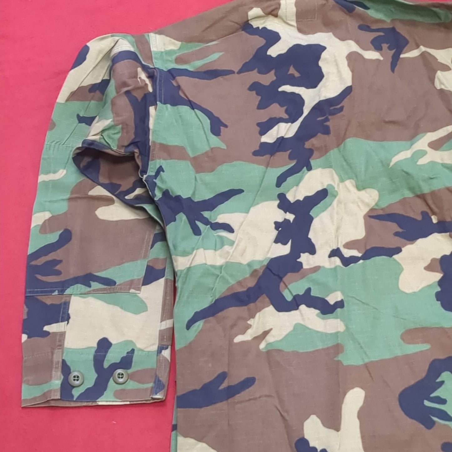 US Army US Army SMALL REGULAR Uniform Top BDU Woodland Pattern (09CR cb5-8)