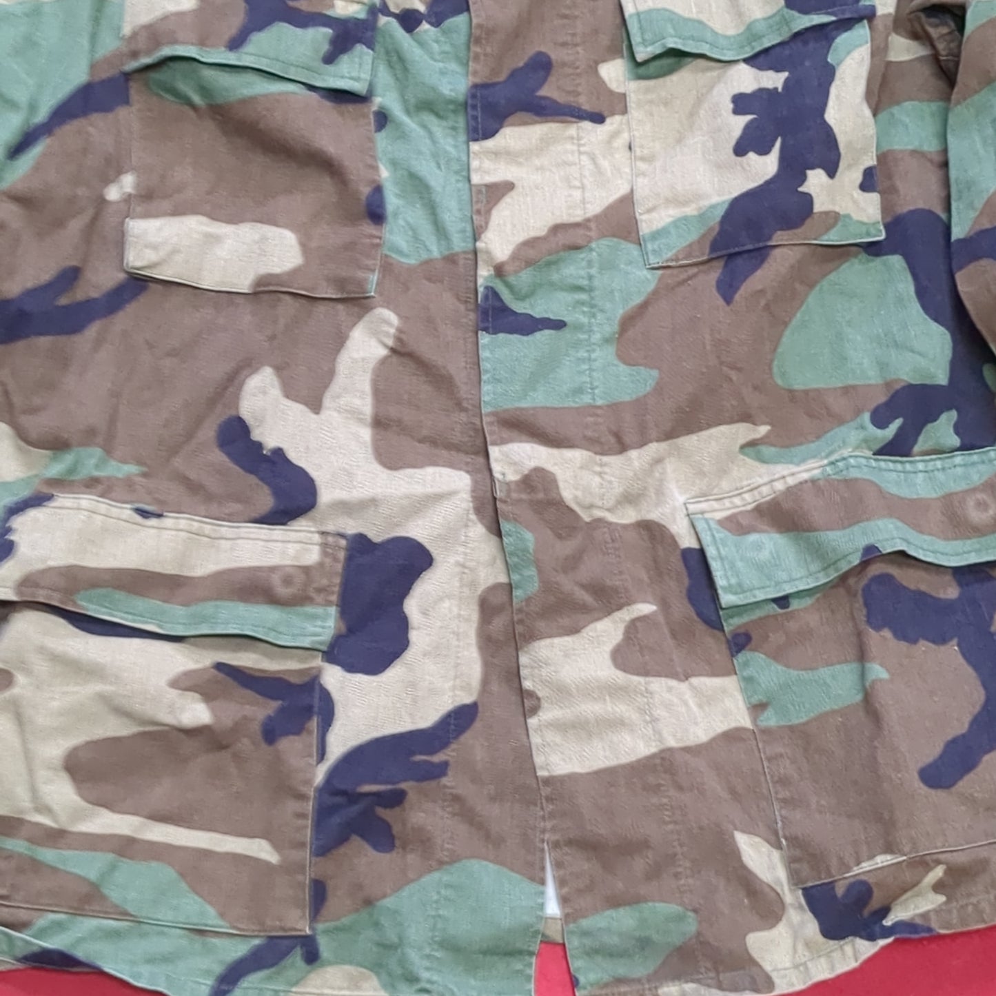 US Army LARGE LONG Uniform Top BDU Woodland Pattern (03cc cb7-7)