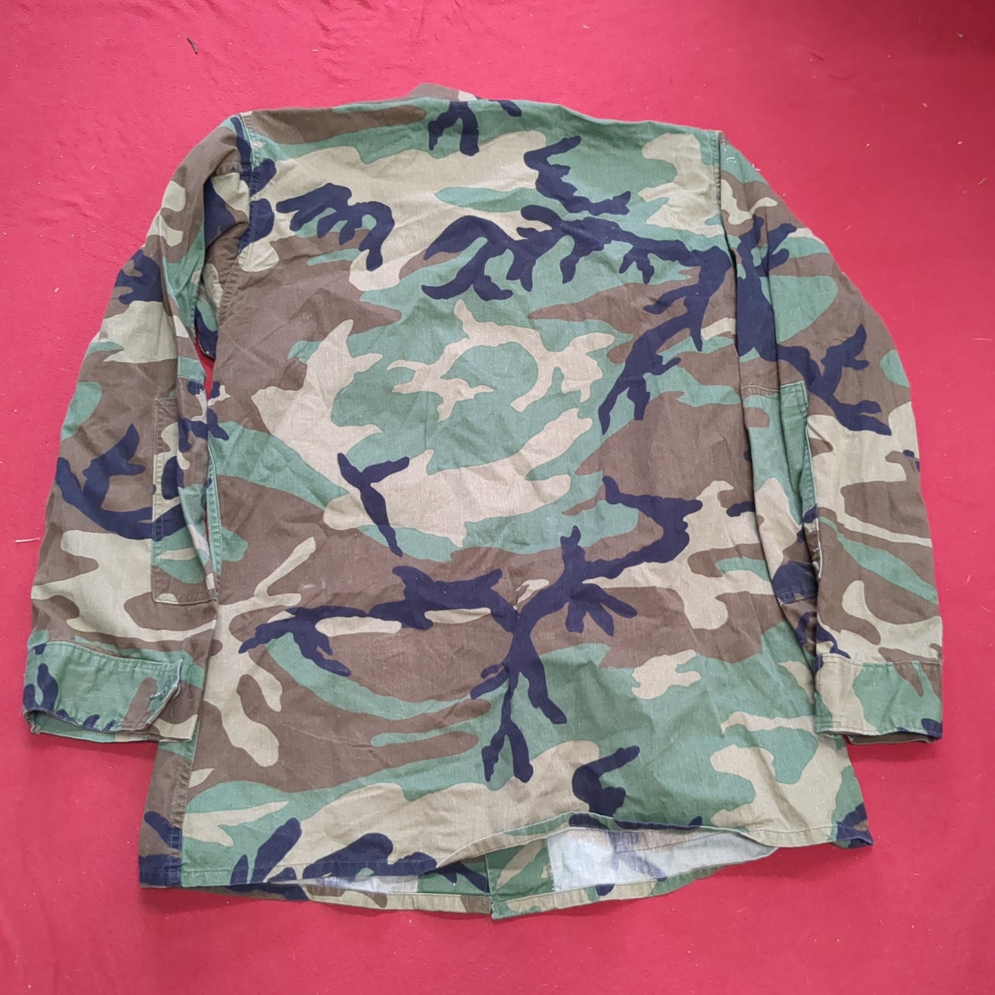 US Army LARGE LONG Uniform Top BDU Woodland Pattern (03cc cb7-7)