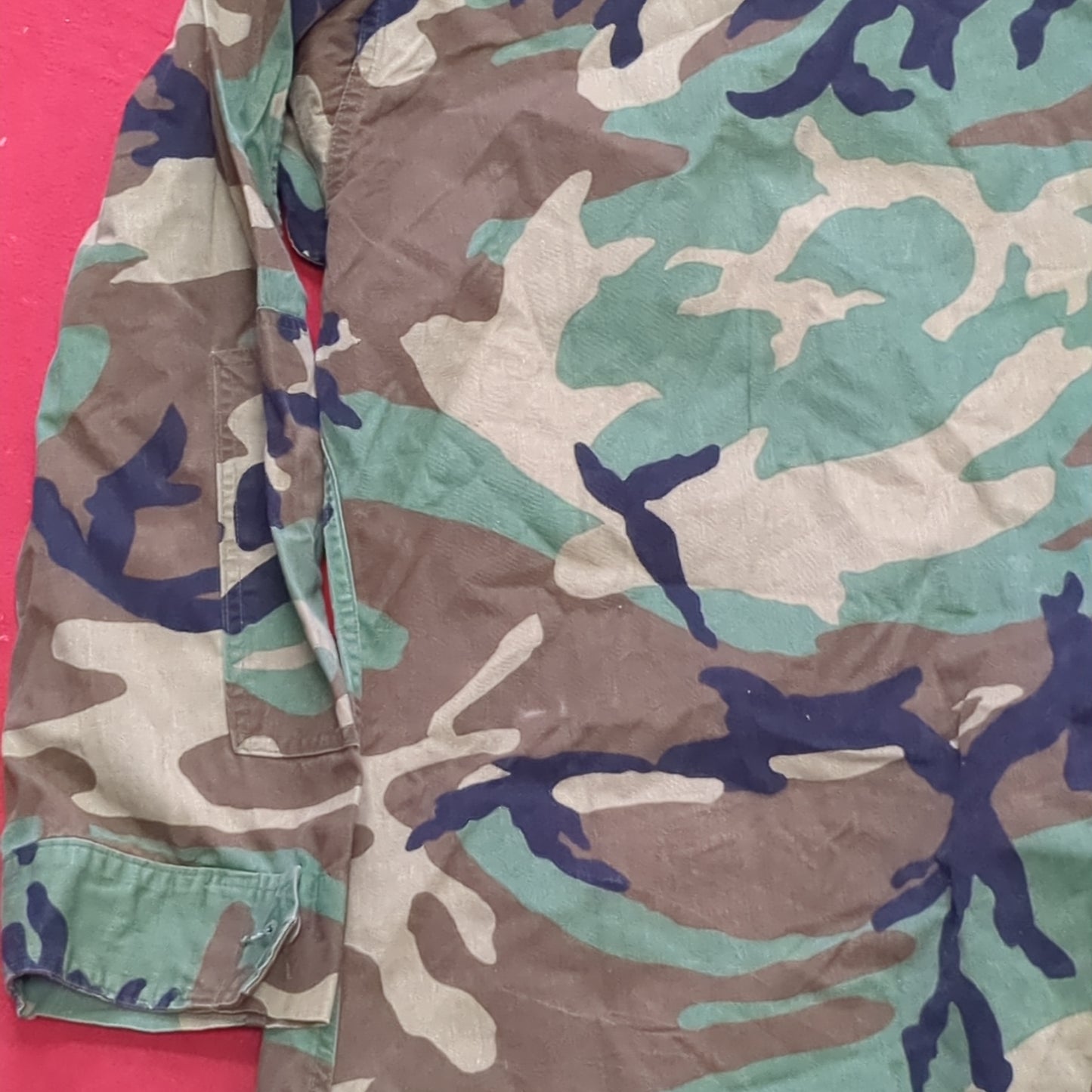 US Army LARGE LONG Uniform Top BDU Woodland Pattern (03cc cb7-7)