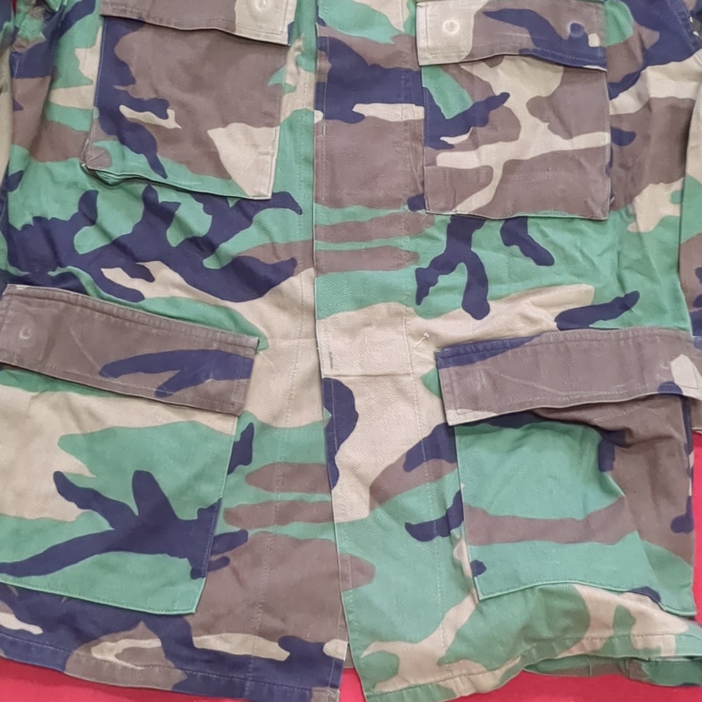 US Army SMALL REGULAR Uniform Top BDU Woodland Pattern (03cc cb7-13)