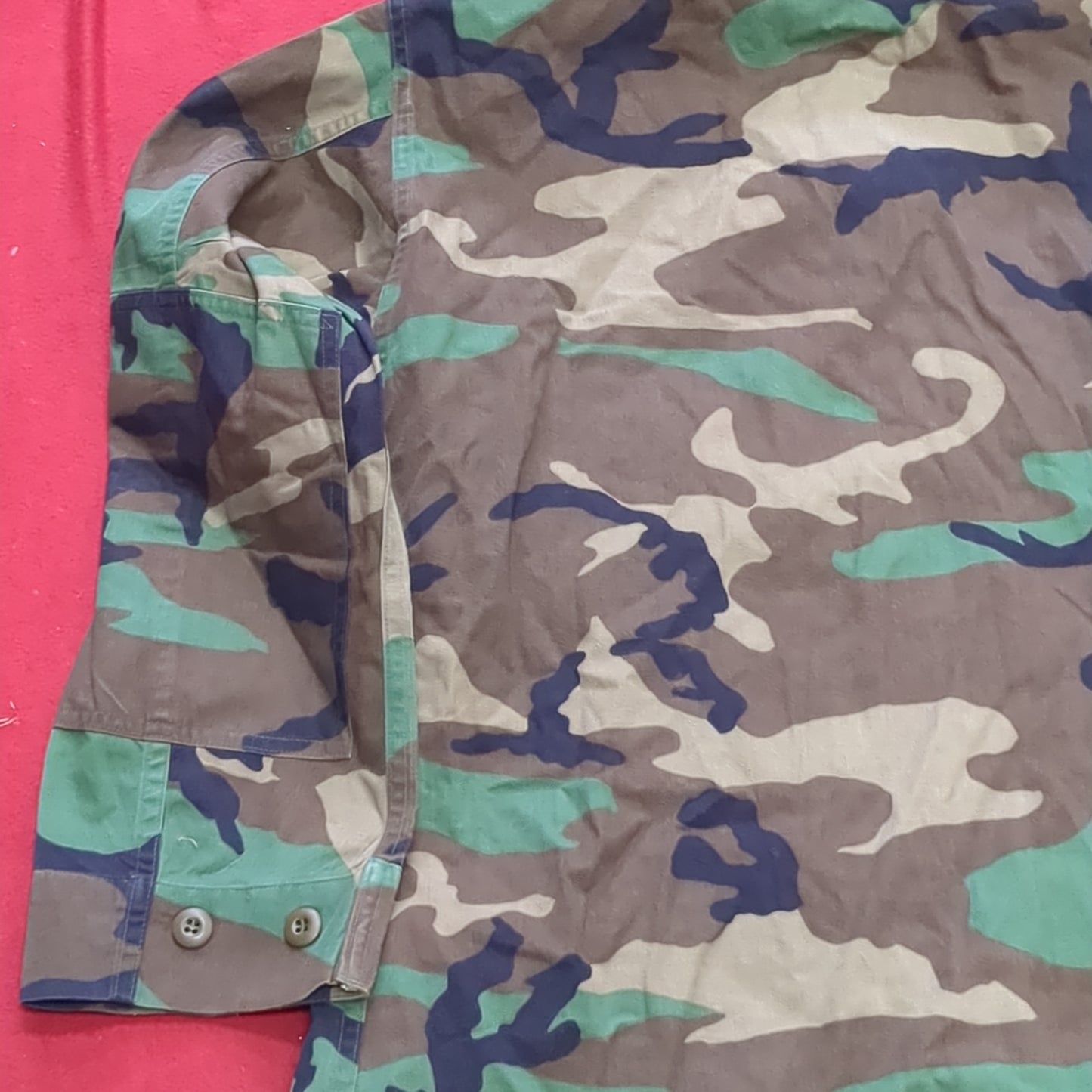 US Army SMALL REGULAR Uniform Top BDU Woodland Pattern (03cc cb7-13)