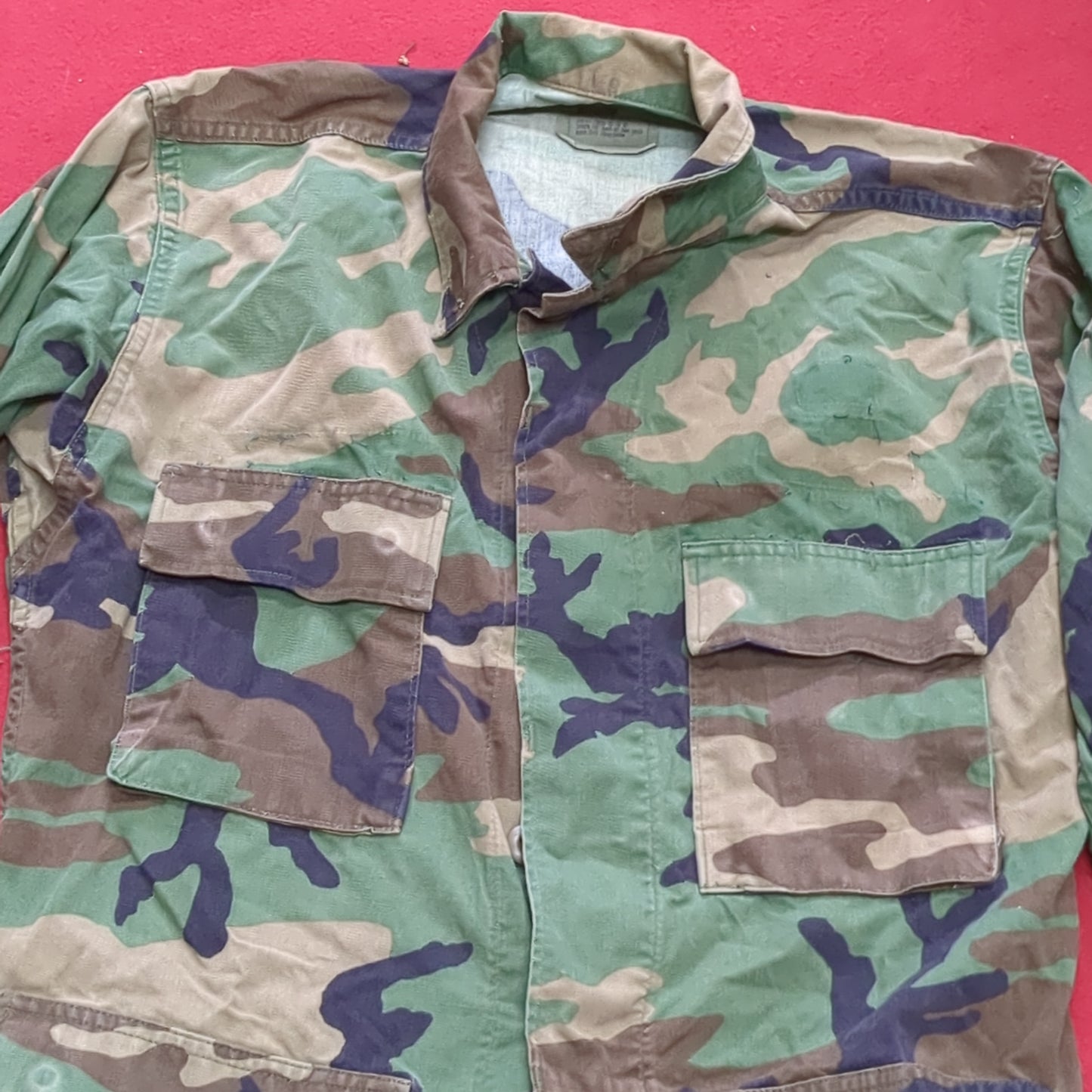US Army US Army SMALL REGULAR Uniform Top BDU Woodland Pattern (03cc cb7-14)