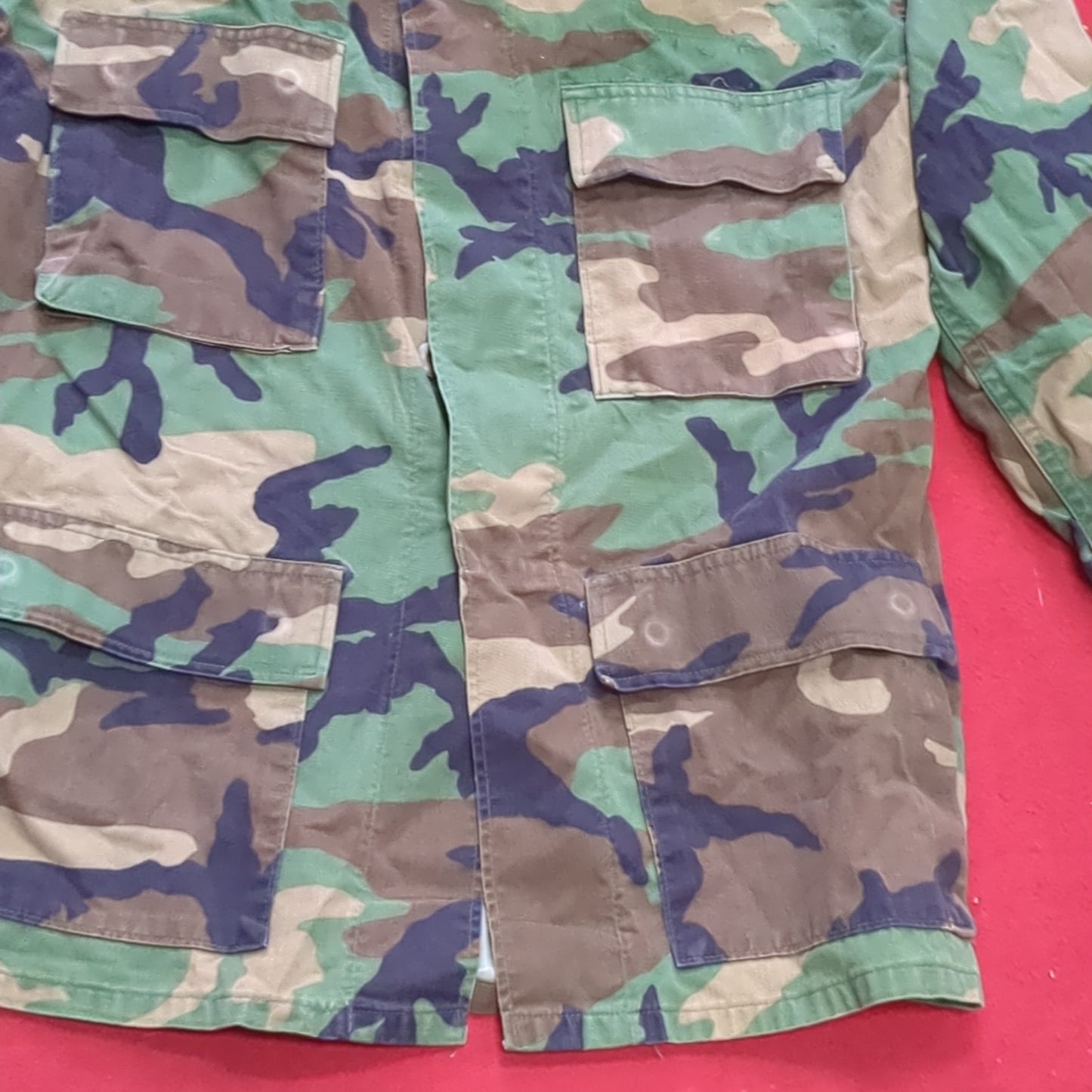 US Army US Army SMALL REGULAR Uniform Top BDU Woodland Pattern (03cc cb7-14)