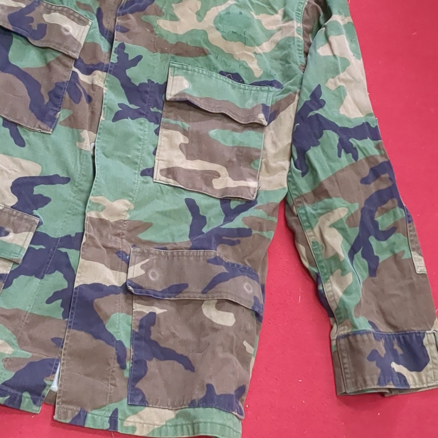 US Army US Army SMALL REGULAR Uniform Top BDU Woodland Pattern (03cc cb7-14)
