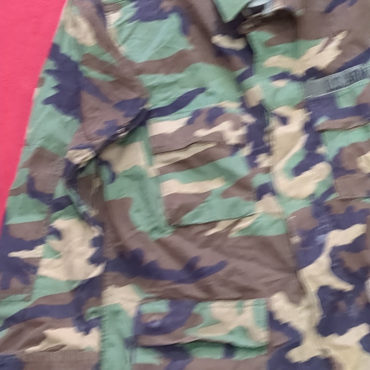 US Army US Army LARGE LONG Uniform Top BDU Woodland Pattern (03cc cb7-9)