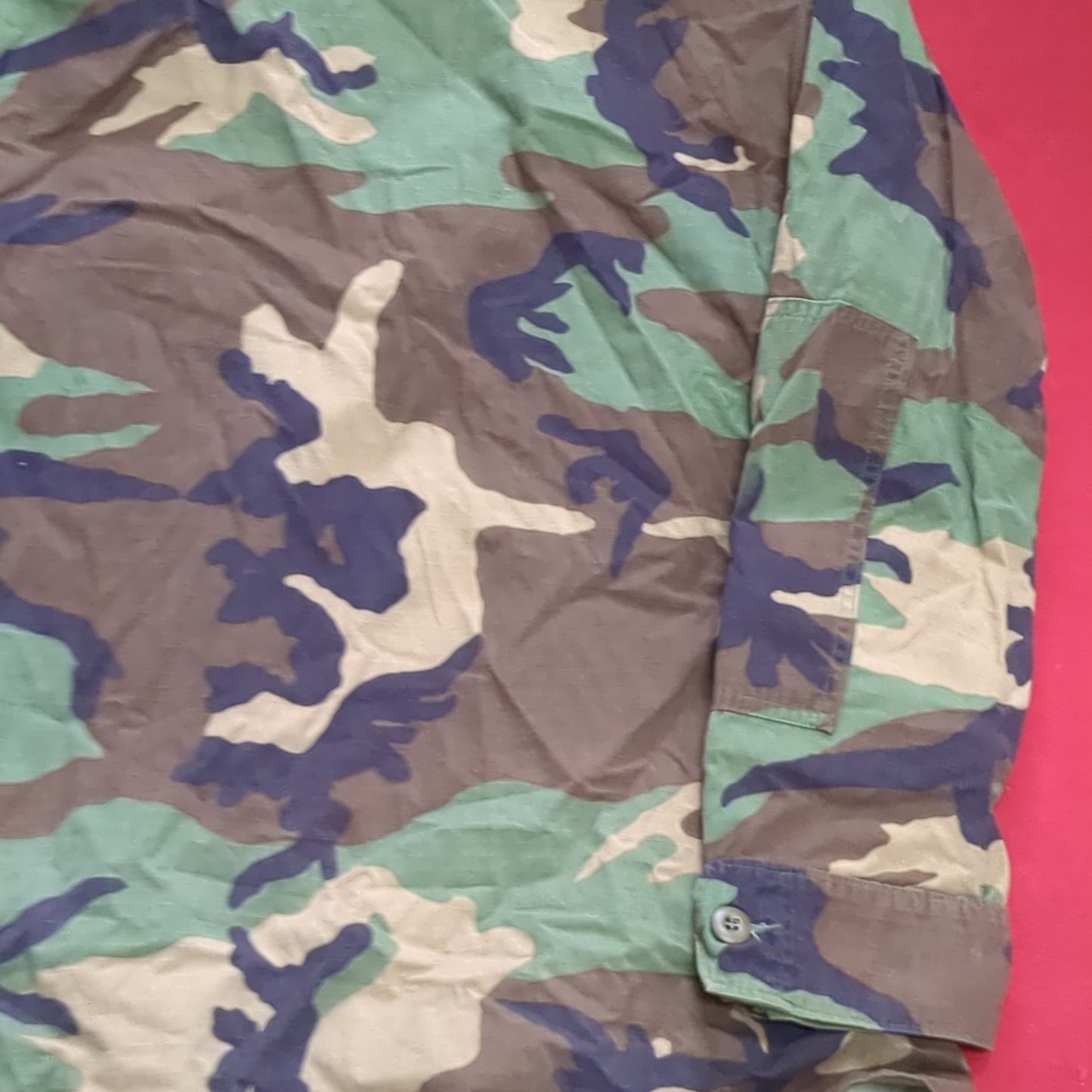 US Army US Army LARGE LONG Uniform Top BDU Woodland Pattern (03cc cb7-9)