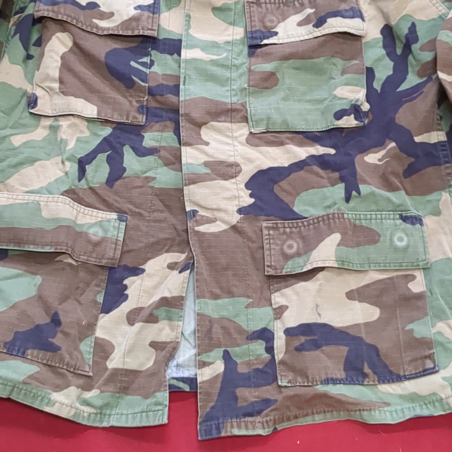 US Army US Army SMALL REGULAR Uniform Top BDU Woodland Pattern (03cc cb7-18)