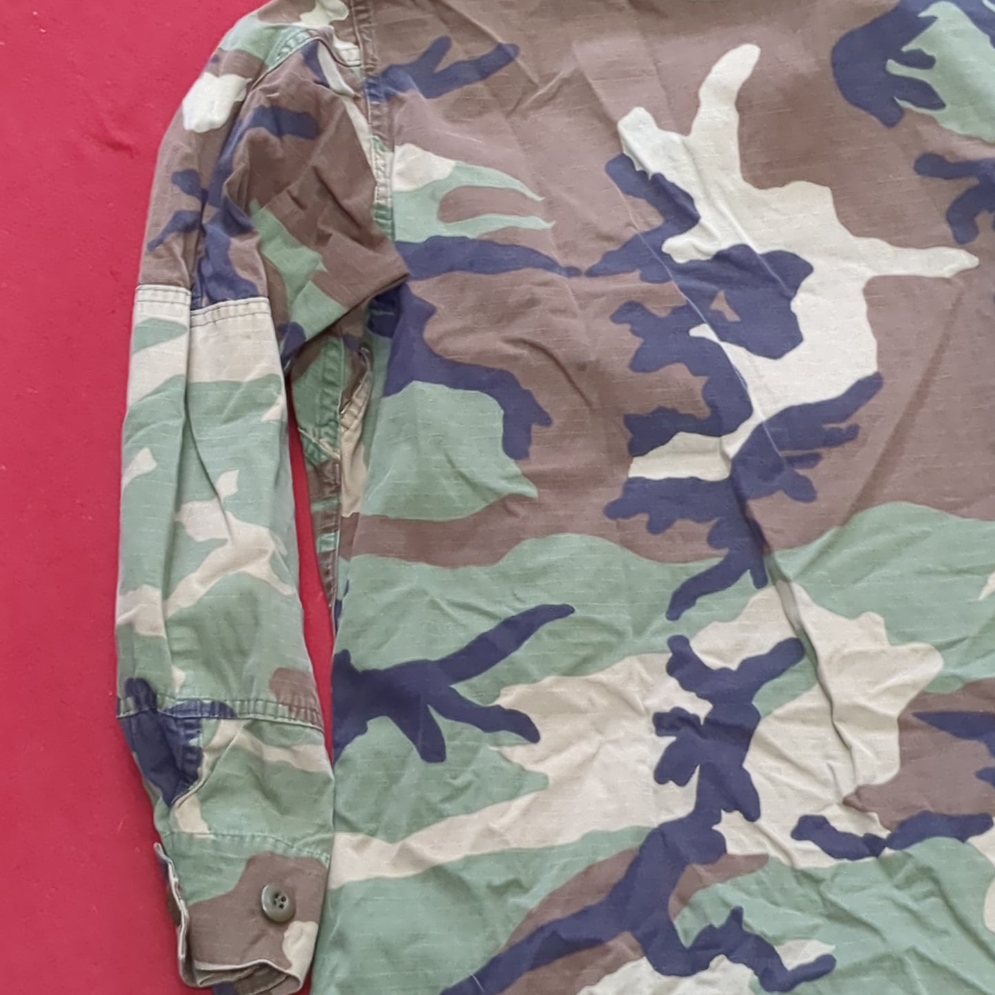 US Army US Army SMALL REGULAR Uniform Top BDU Woodland Pattern (03cc cb7-18)