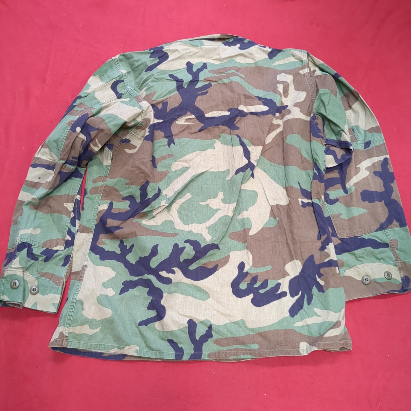 US Army LARGE LONG Uniform Top BDU Woodland Pattern (03cc cb7-3)