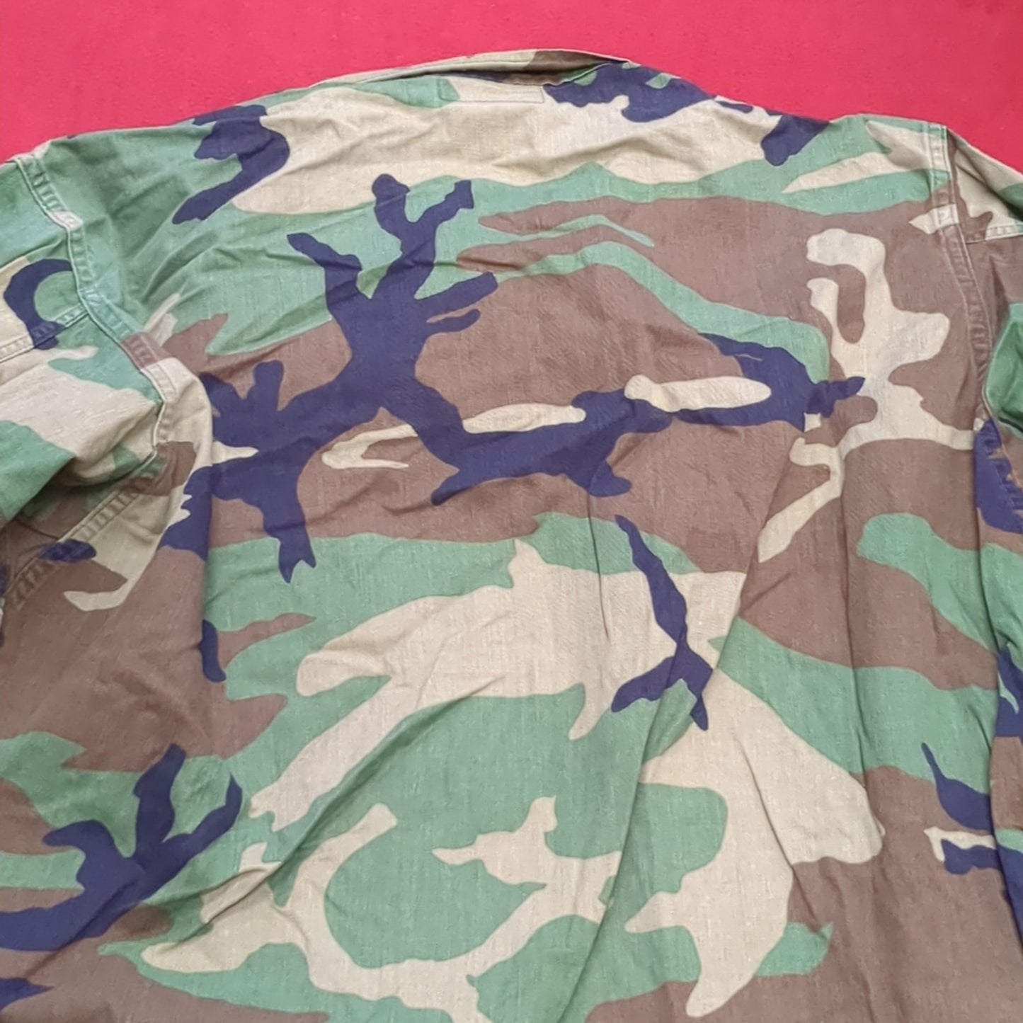 US Army LARGE LONG Uniform Top BDU Woodland Pattern (03cc cb7-3)