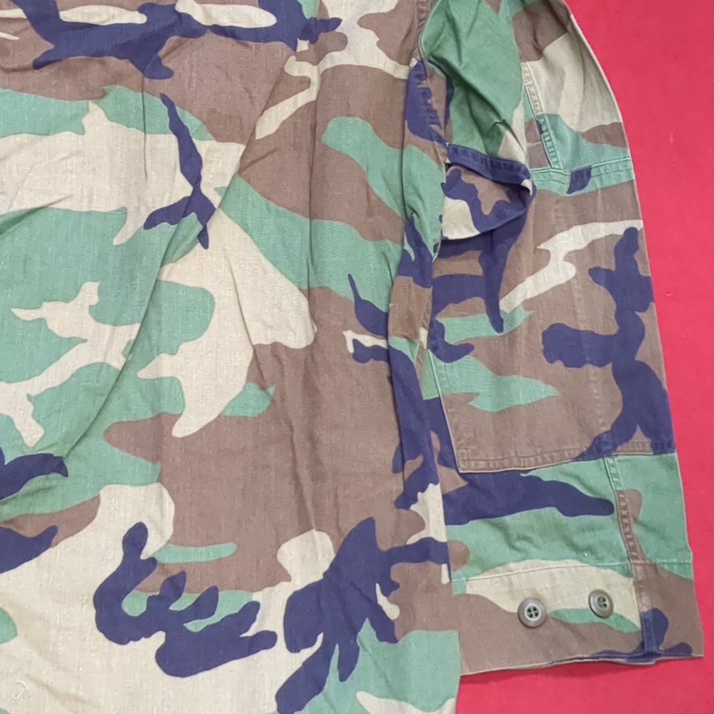 US Army LARGE LONG Uniform Top BDU Woodland Pattern (03cc cb7-3)