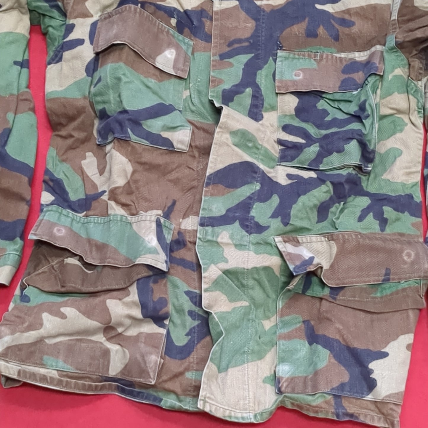 US Army SMALL REGULAR Uniform Top BDU Woodland Pattern (03cc cb7-19)