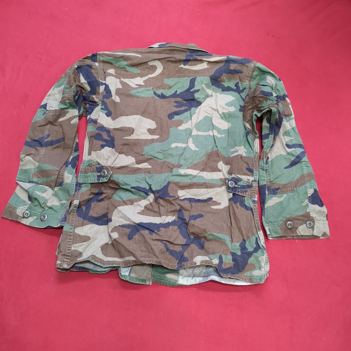 US Army SMALL REGULAR Uniform Top BDU Woodland Pattern (03cc cb7-19)