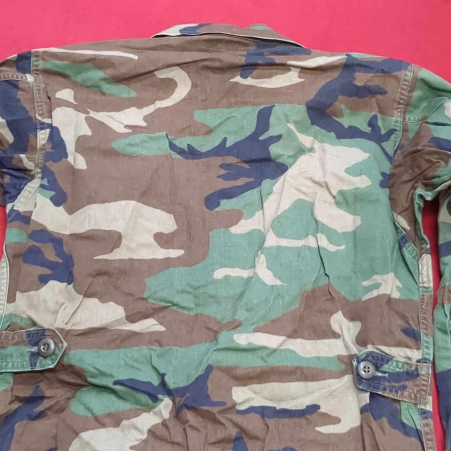 US Army SMALL REGULAR Uniform Top BDU Woodland Pattern (03cc cb7-19)