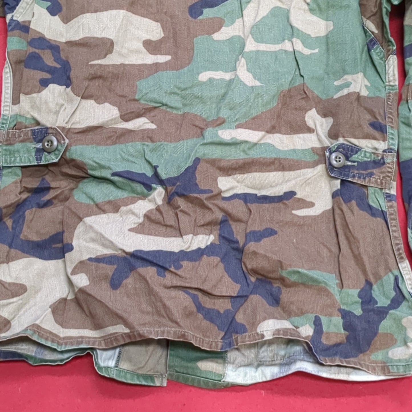 US Army SMALL REGULAR Uniform Top BDU Woodland Pattern (03cc cb7-19)