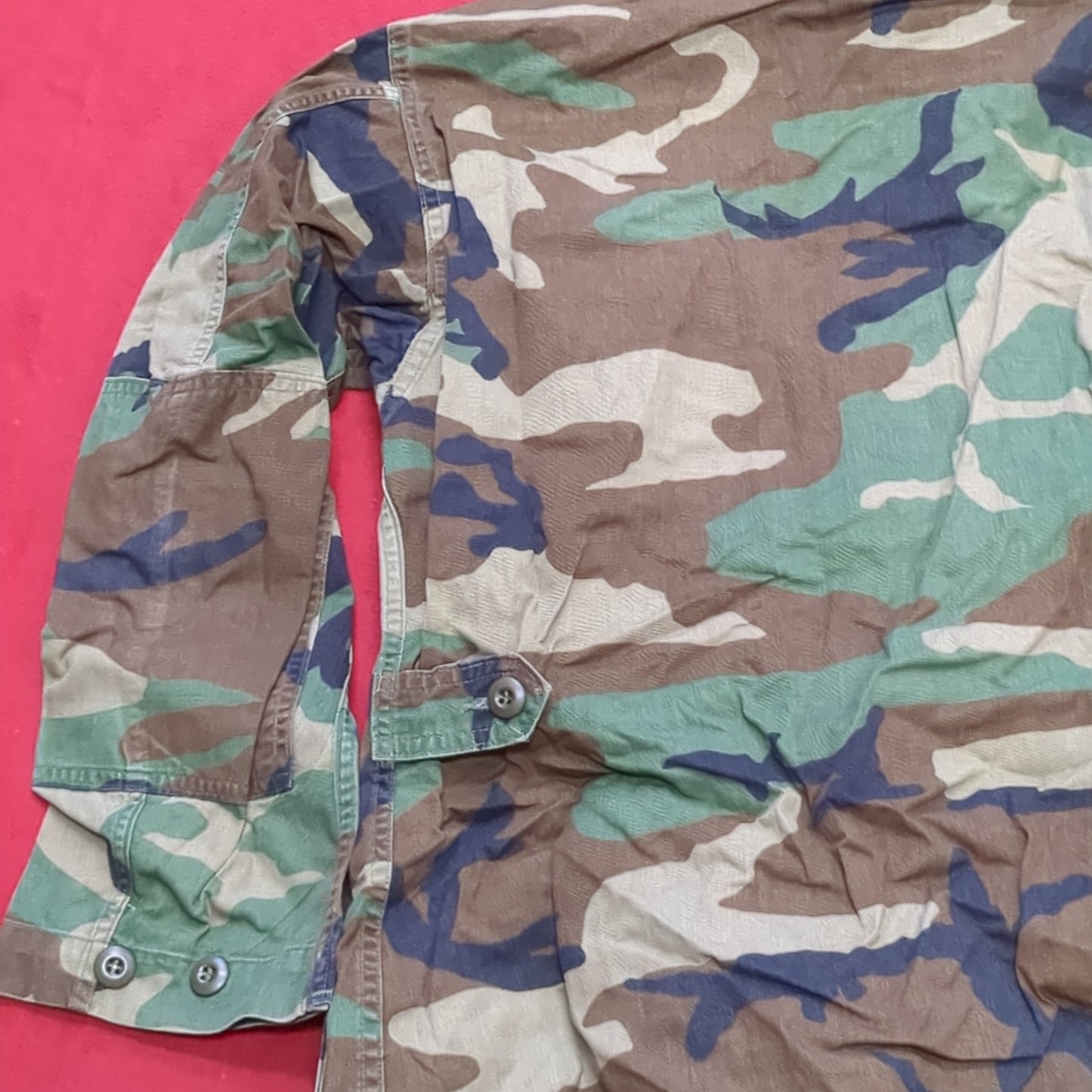 US Army SMALL REGULAR Uniform Top BDU Woodland Pattern (03cc cb7-19)