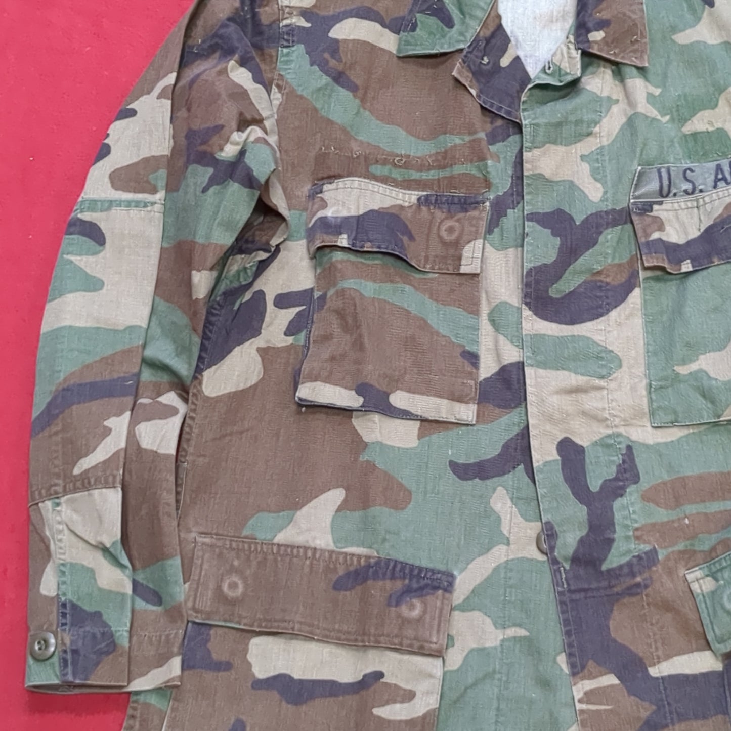 US Army US Army SMALL REGULAR Uniform Top BDU Woodland Pattern (05cc cb8-07)