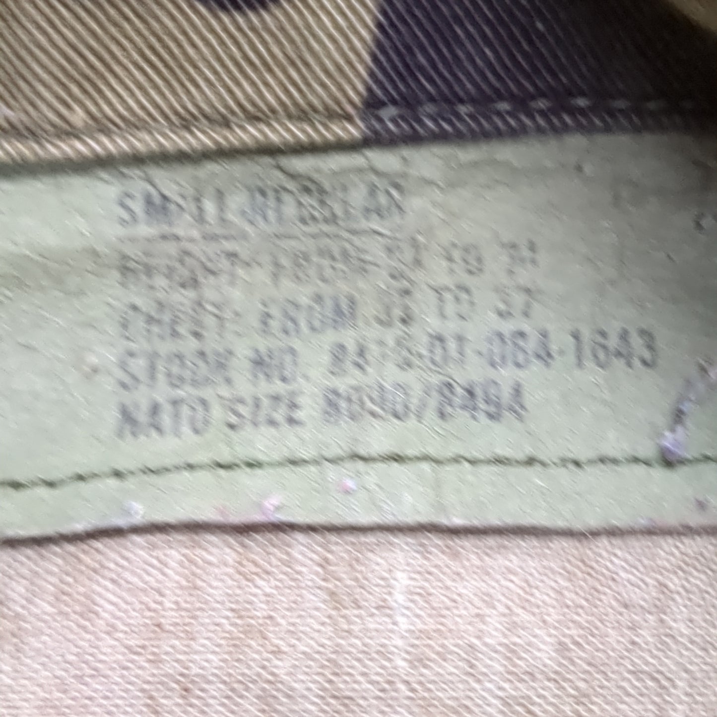 US Army US Army SMALL REGULAR Uniform Top BDU Woodland Pattern (05cc cb8-07)