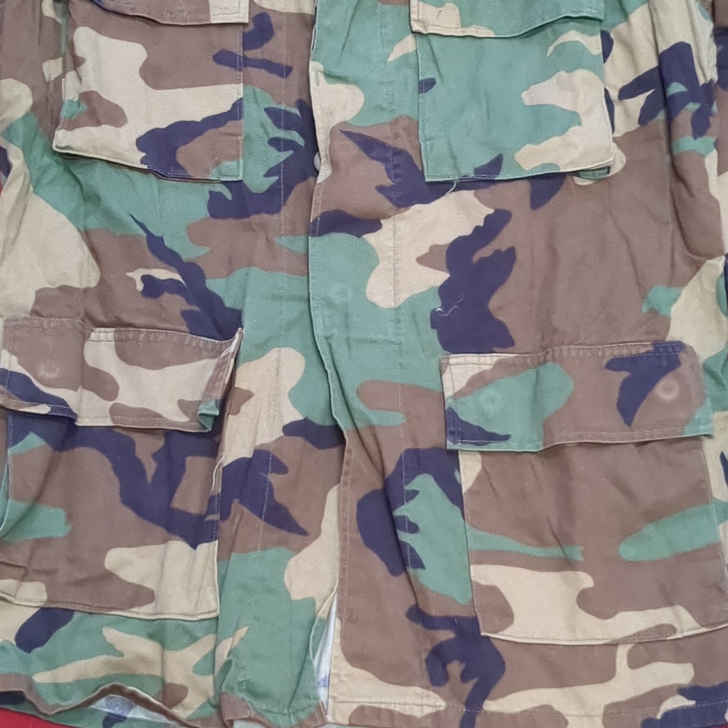 US Army US Army MEDIUM LONG Uniform Top BDU Woodland Pattern (05cc cb8-08)