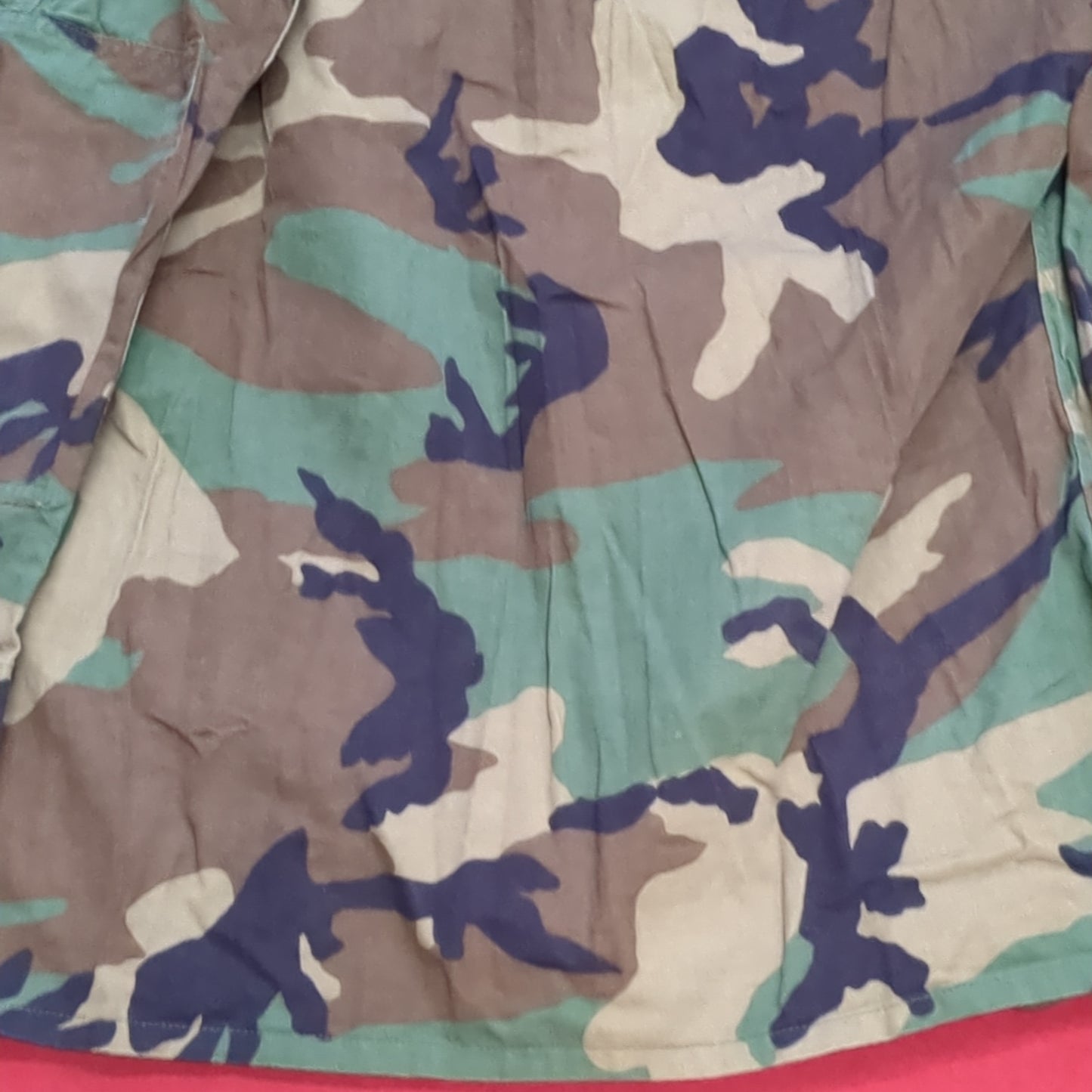 US Army US Army MEDIUM LONG Uniform Top BDU Woodland Pattern (05cc cb8-08)