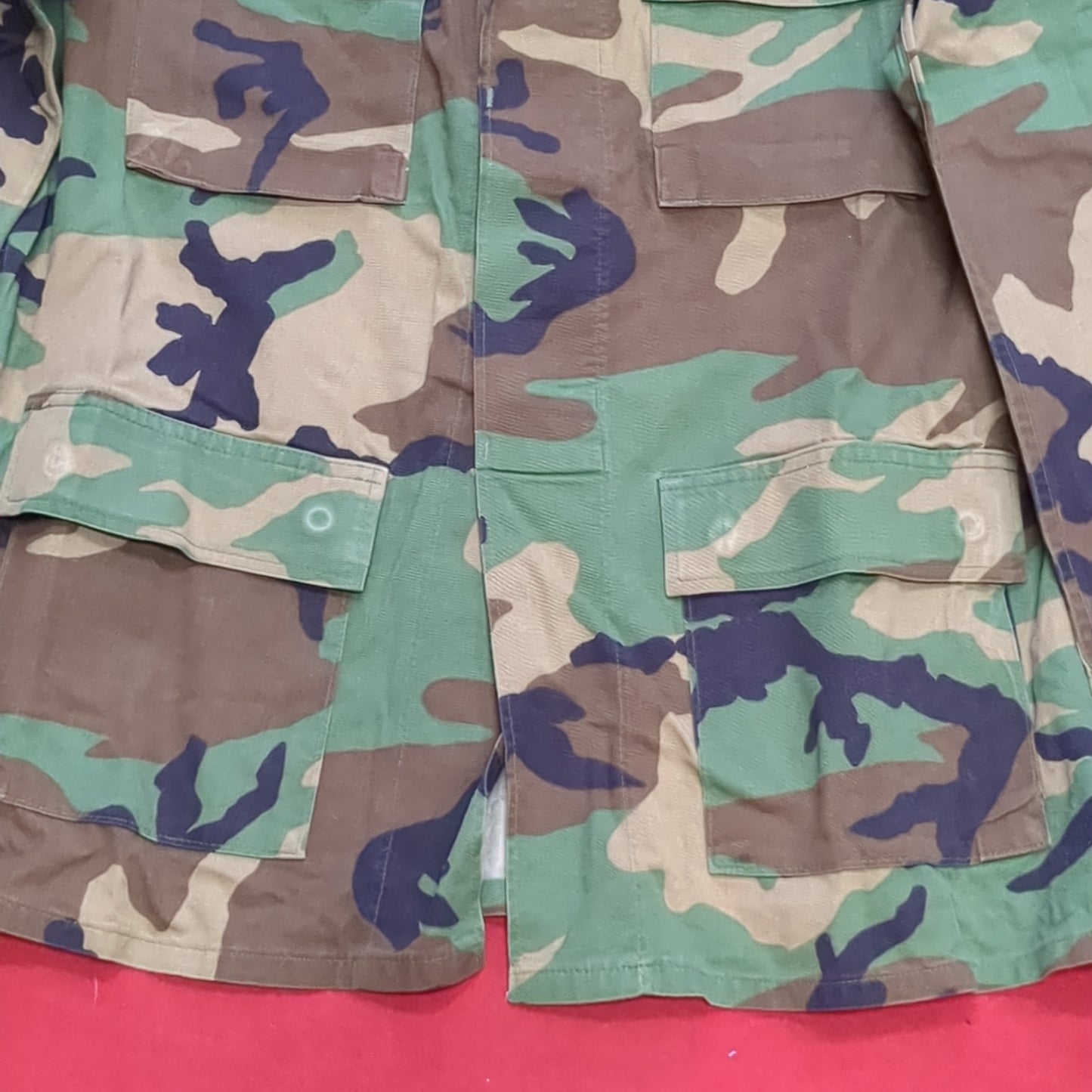 US Army US Army MEDIUM LONG Uniform Top BDU Woodland Pattern (05cc cb8-14)