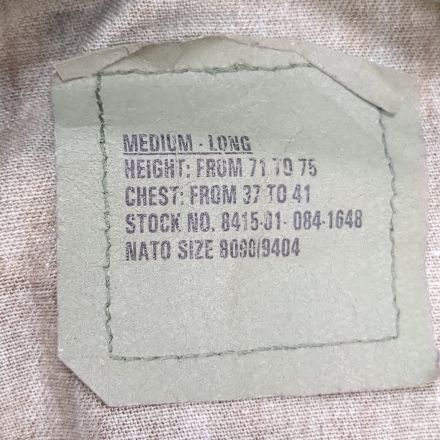 US Army US Army MEDIUM LONG Uniform Top BDU Woodland Pattern (05cc cb8-14)