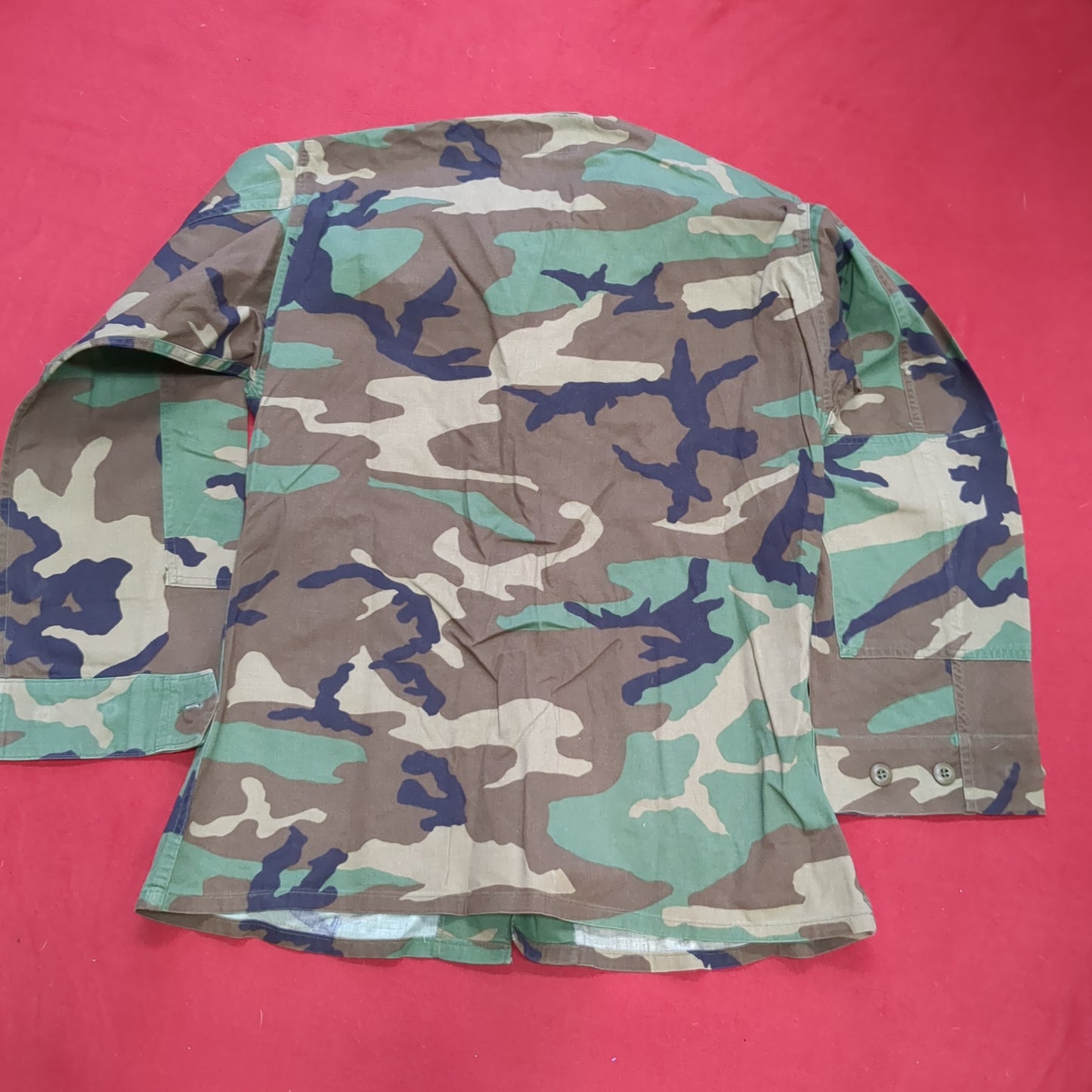 US Army US Army MEDIUM LONG Uniform Top BDU Woodland Pattern (05cc cb8-14)