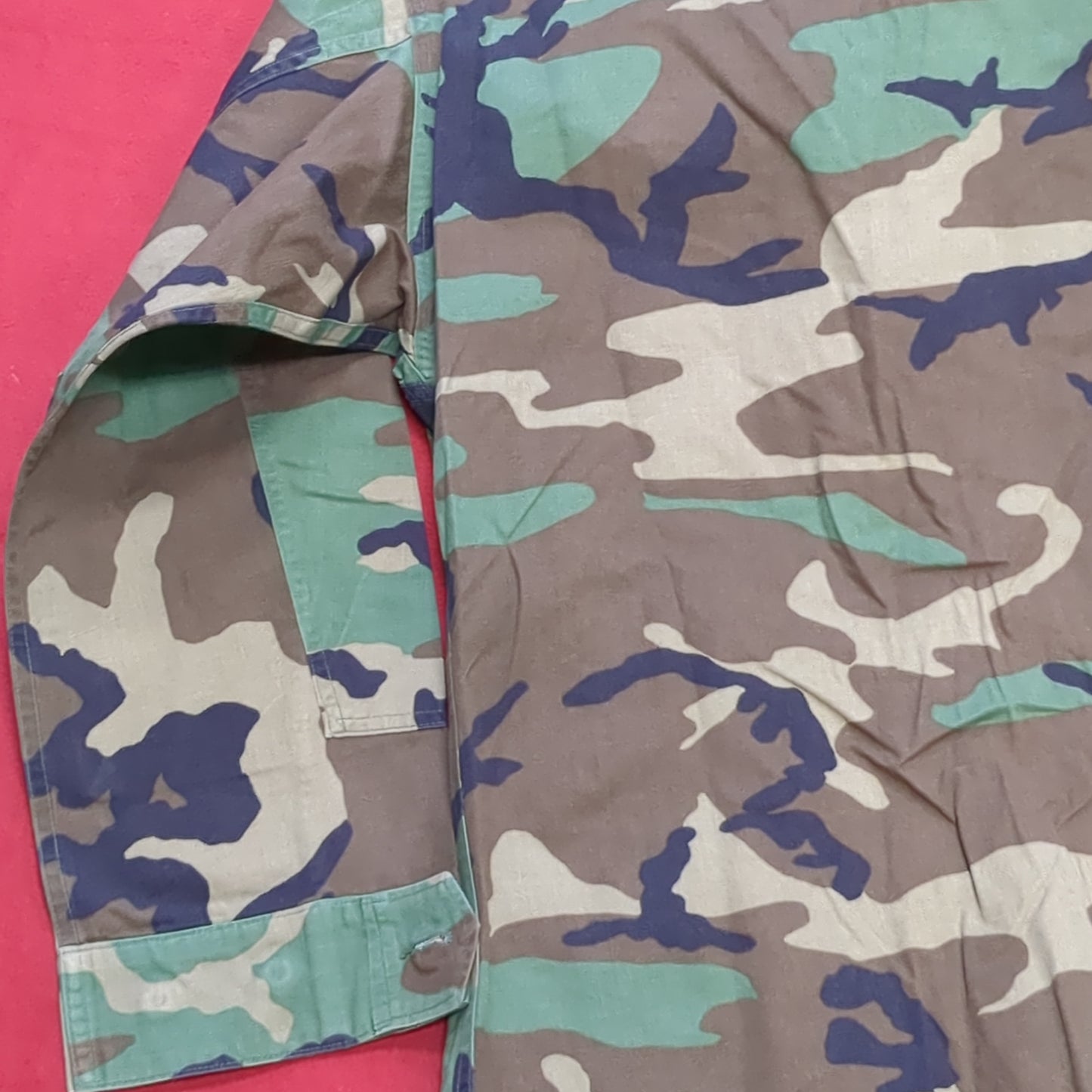 US Army US Army MEDIUM LONG Uniform Top BDU Woodland Pattern (05cc cb8-14)