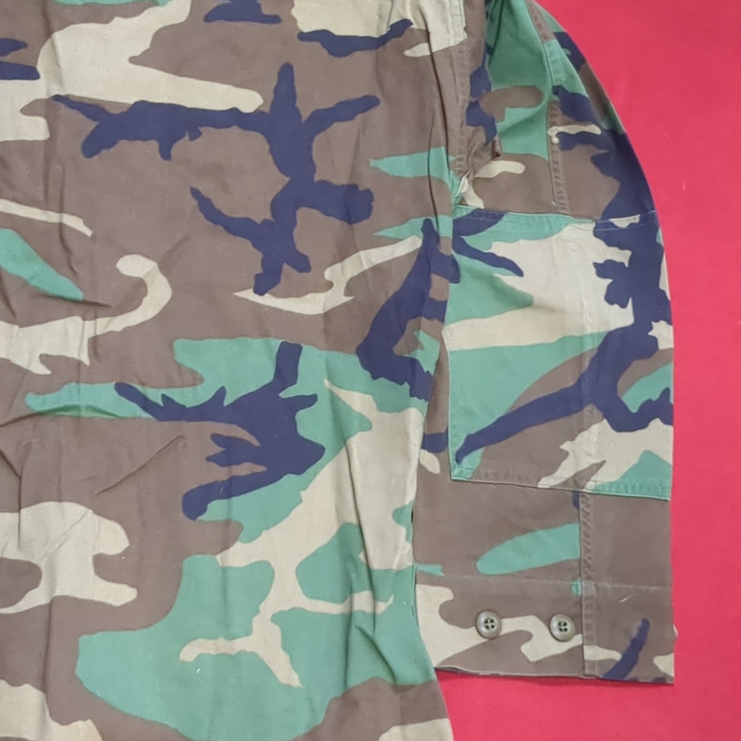 US Army US Army MEDIUM LONG Uniform Top BDU Woodland Pattern (05cc cb8-14)